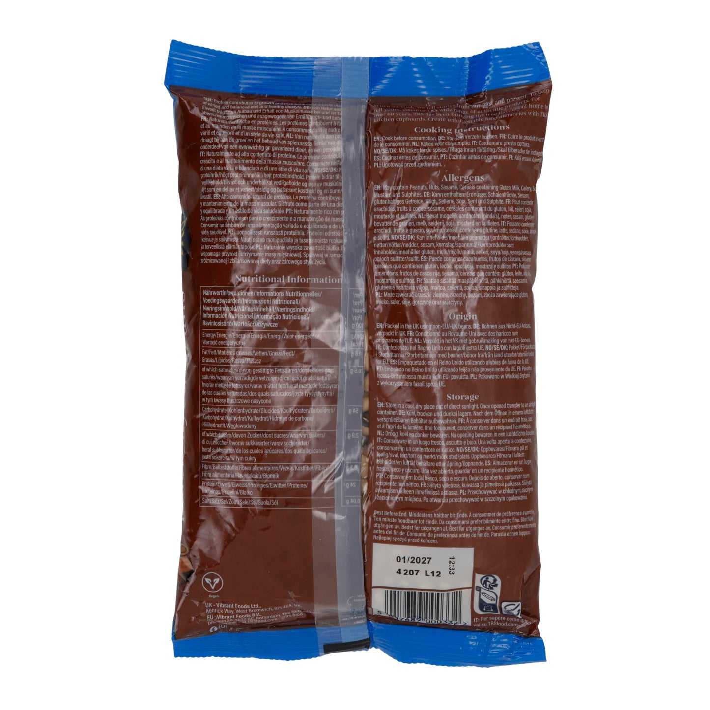 Bohnen TRS Siyah Gözlü Fasulye | schwarze Augenbohnen | Baklagiller | 500 g