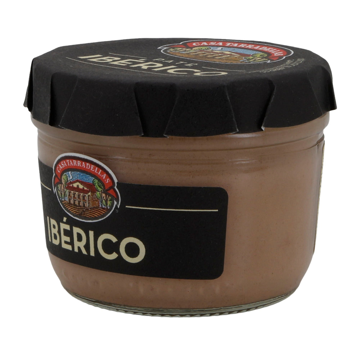 Brotaufstrich Casa Tarradellas | Paté Ibérico | Würziger Geschmack | 125g Glas Silca
