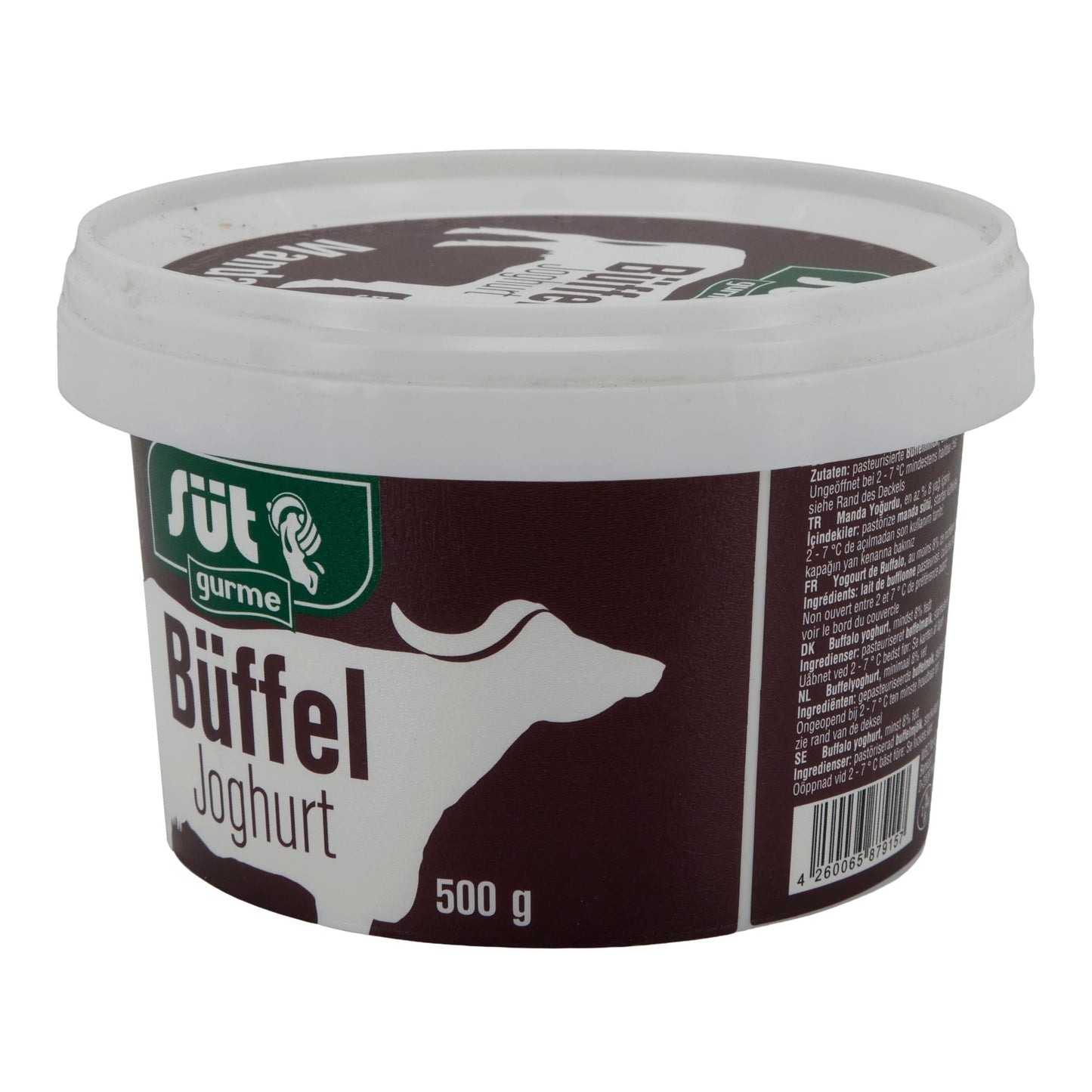 Büffeljoghurt Süt Gurme | Joghurt | Traditioneller Joghurt mit 8 % Fett | 500 g SUETUEM