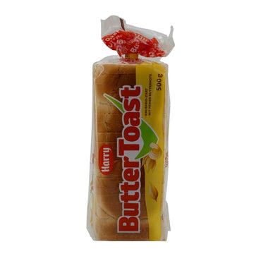 Buttertoast Harry | Zartes Toastbrot | Mit feiner Butternote | 500 g HARRY