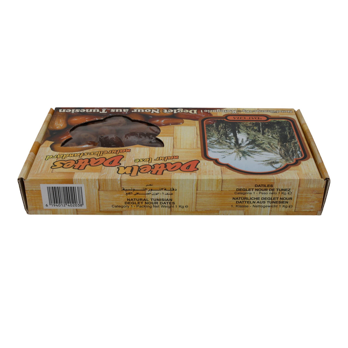 Datteln Dat'Cha Datteln Deglet Nour | naturbelassen aus Tunesien | lose | 1 kg DATCHA