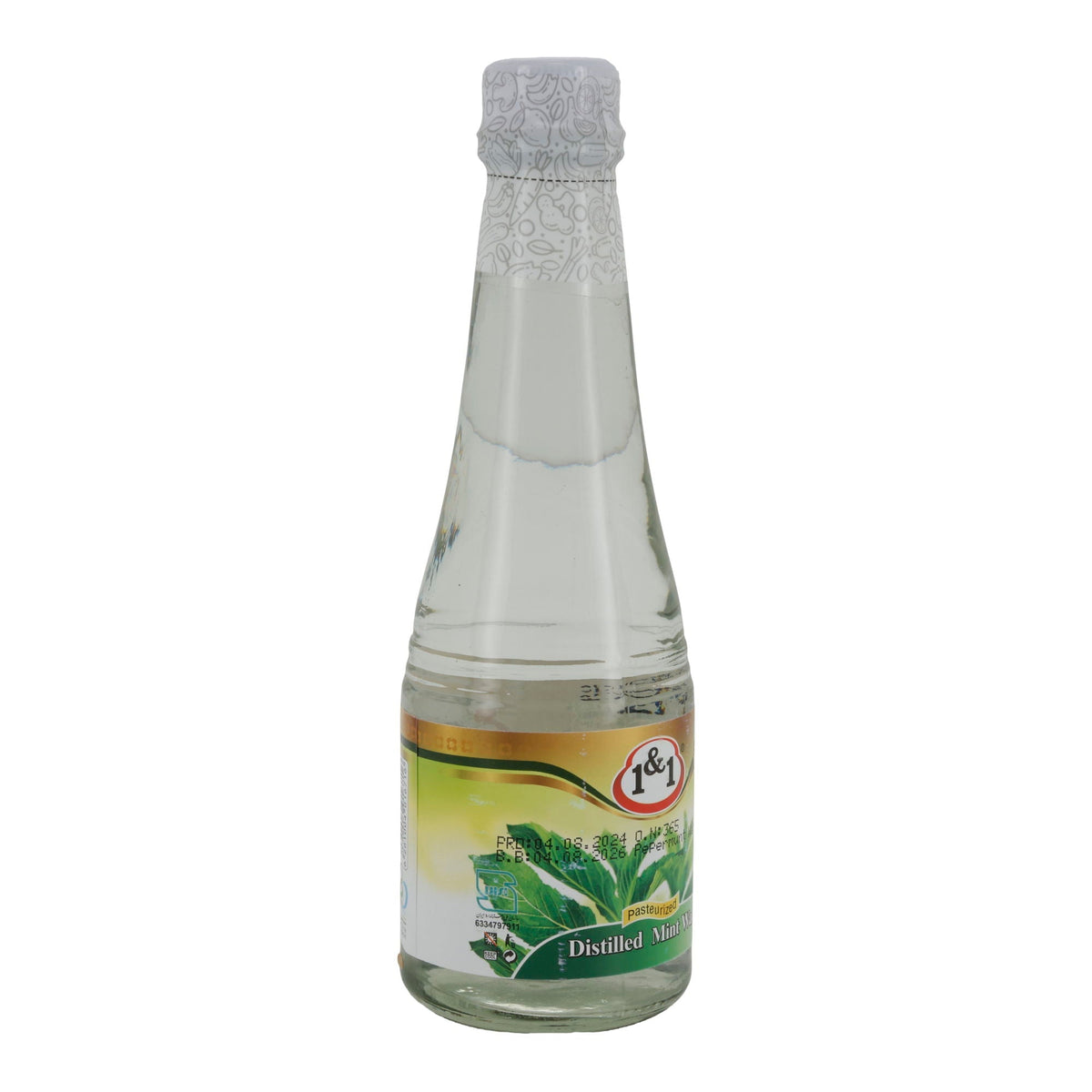 Destilliertes Minzwasser 1&1 | Erfrischendes Pfefferminzaroma | Pasteurisiert | 330 ml Espido