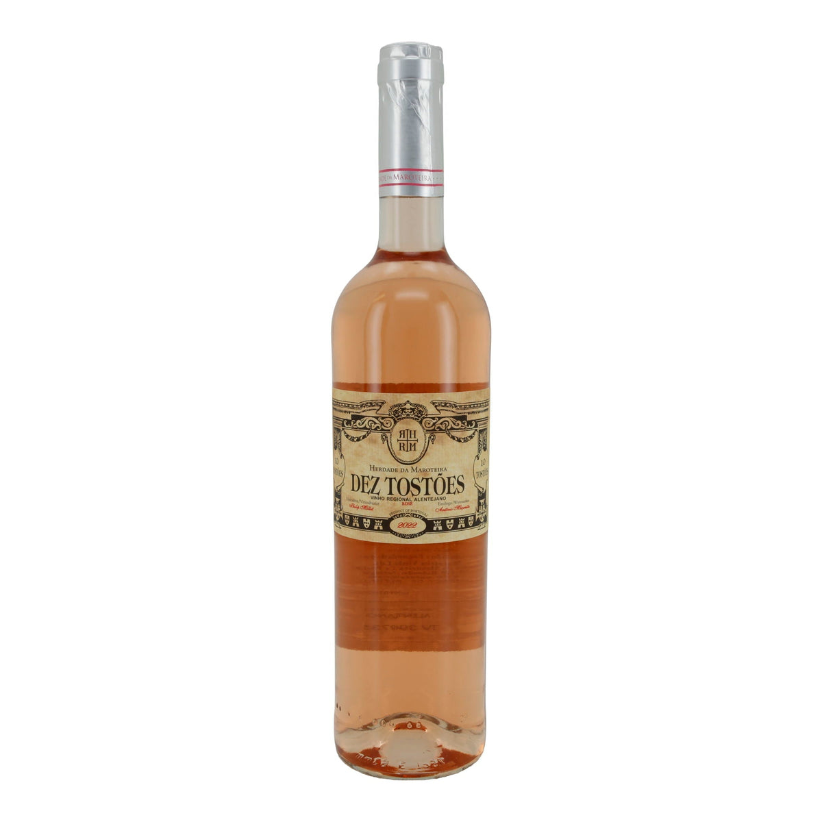Dez Tostões Rosé 2022 | Vinho Regional Alentejano | Portugiesischer Roséwein | 750 ml | 13 % vol Herdade da Maroteira