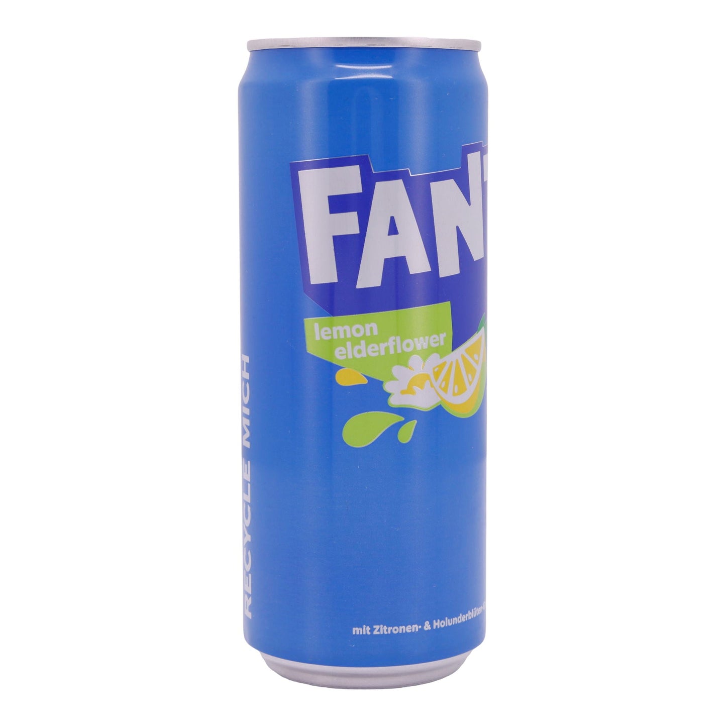 Erfrischungsgetränk Fanta Lemon Elderflower | Getränk | mit Zitronen - und Holunderblütengeschmack | 330 ml - Taste Your World