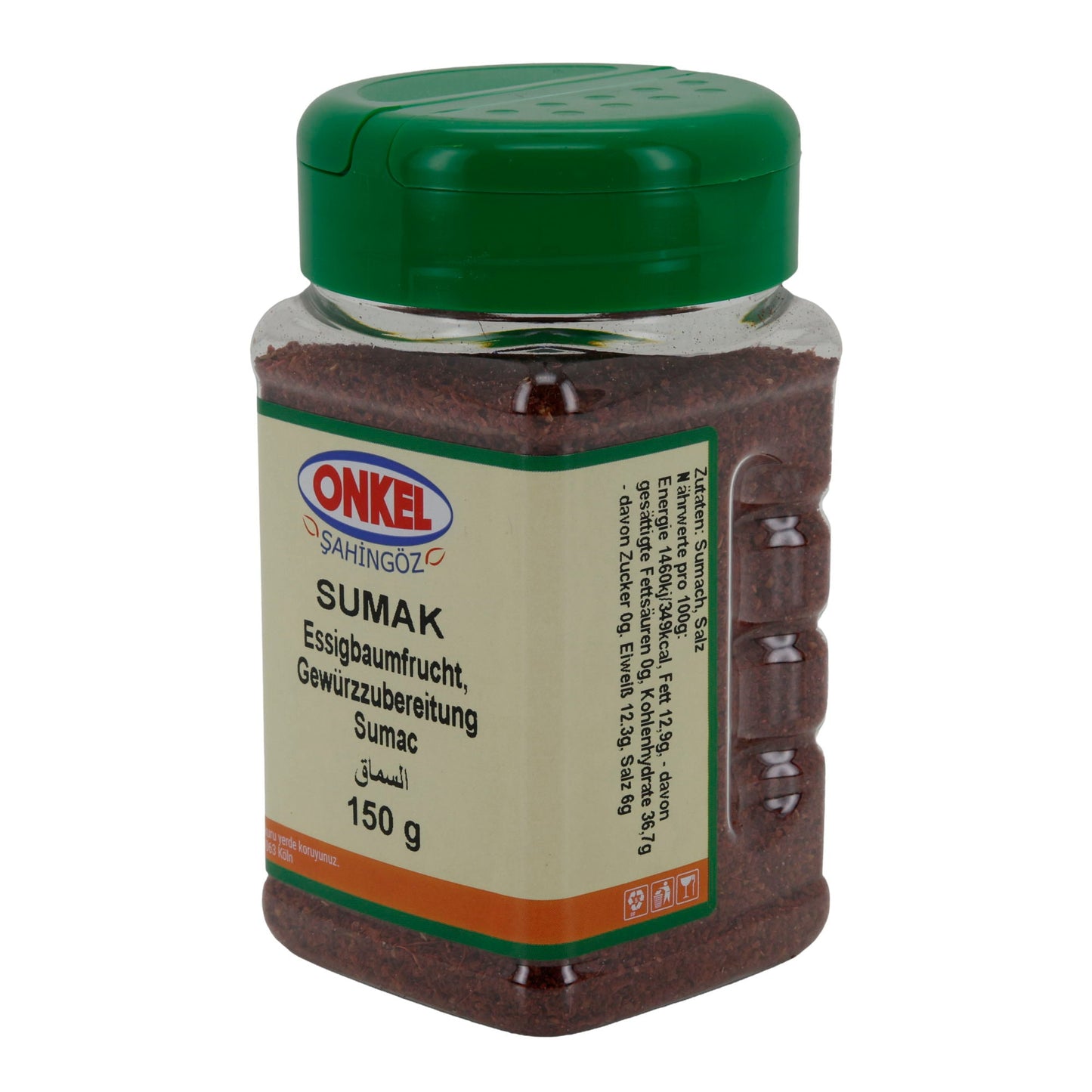 Essigboomvrucht-kruidenmengsel Onkel Şahingöz Sumak | Kruiden | 150 g