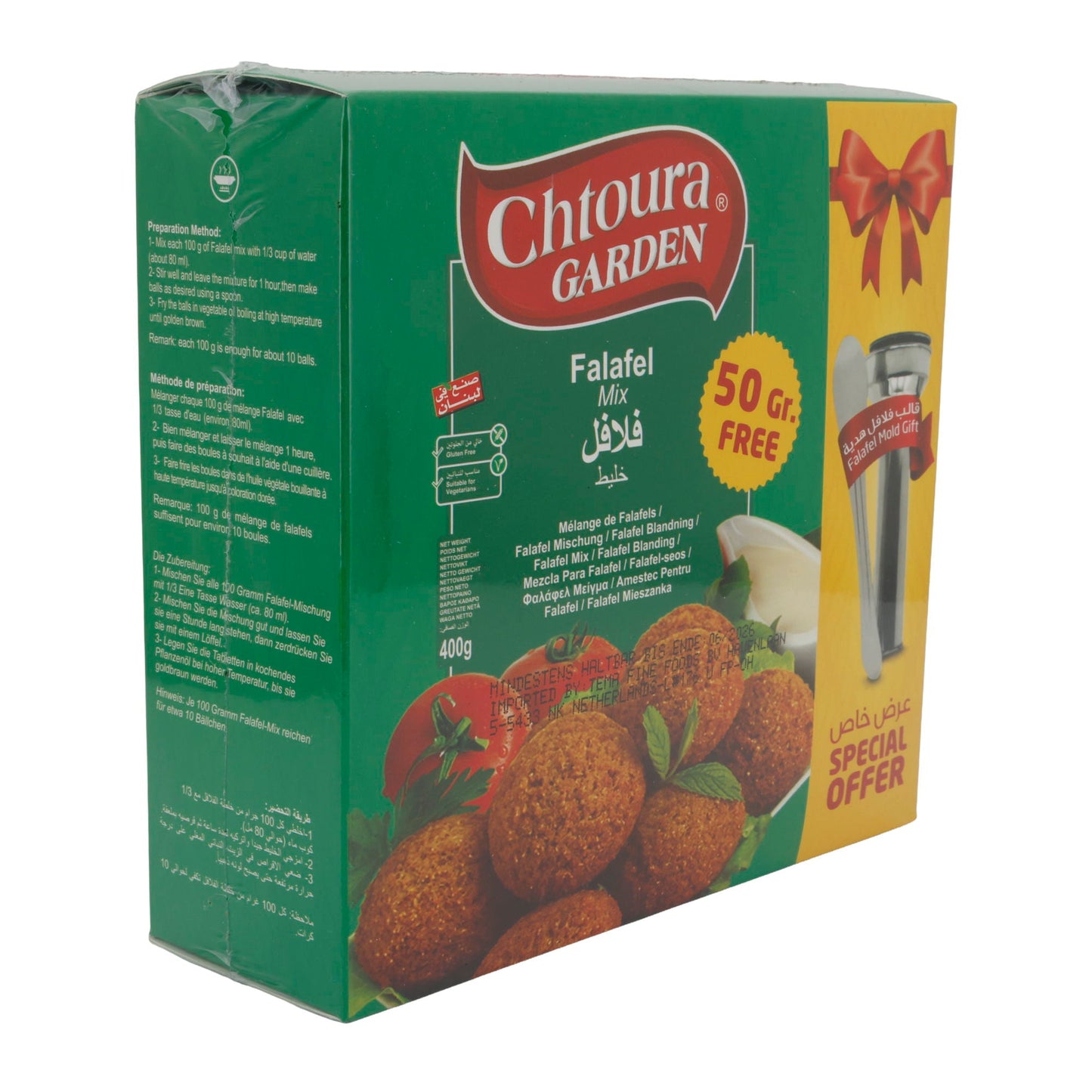 Mix per Falafel Chtoura Garden | Miscela pronta | 400g