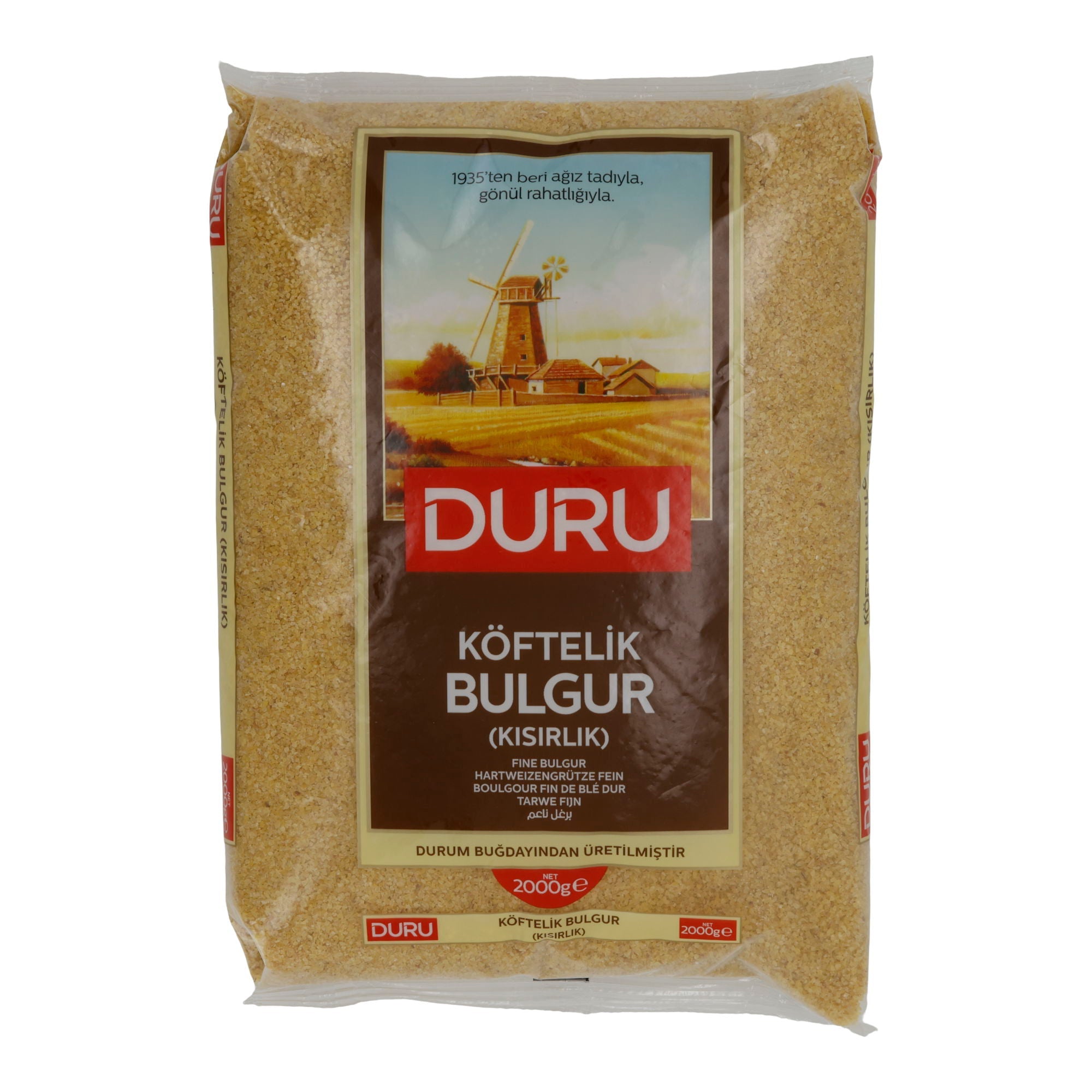 Feiner Bulgur Duru Köftelik Bulgur | Getreide | für Kısır | 2000 g - Taste Your World