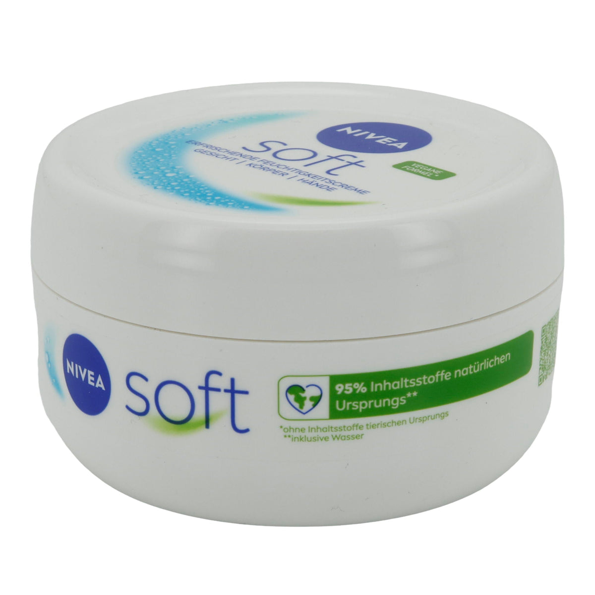 Feuchtigkeitscreme NIVEA Soft | Erfrischend | 200 ml Dose NIVEA