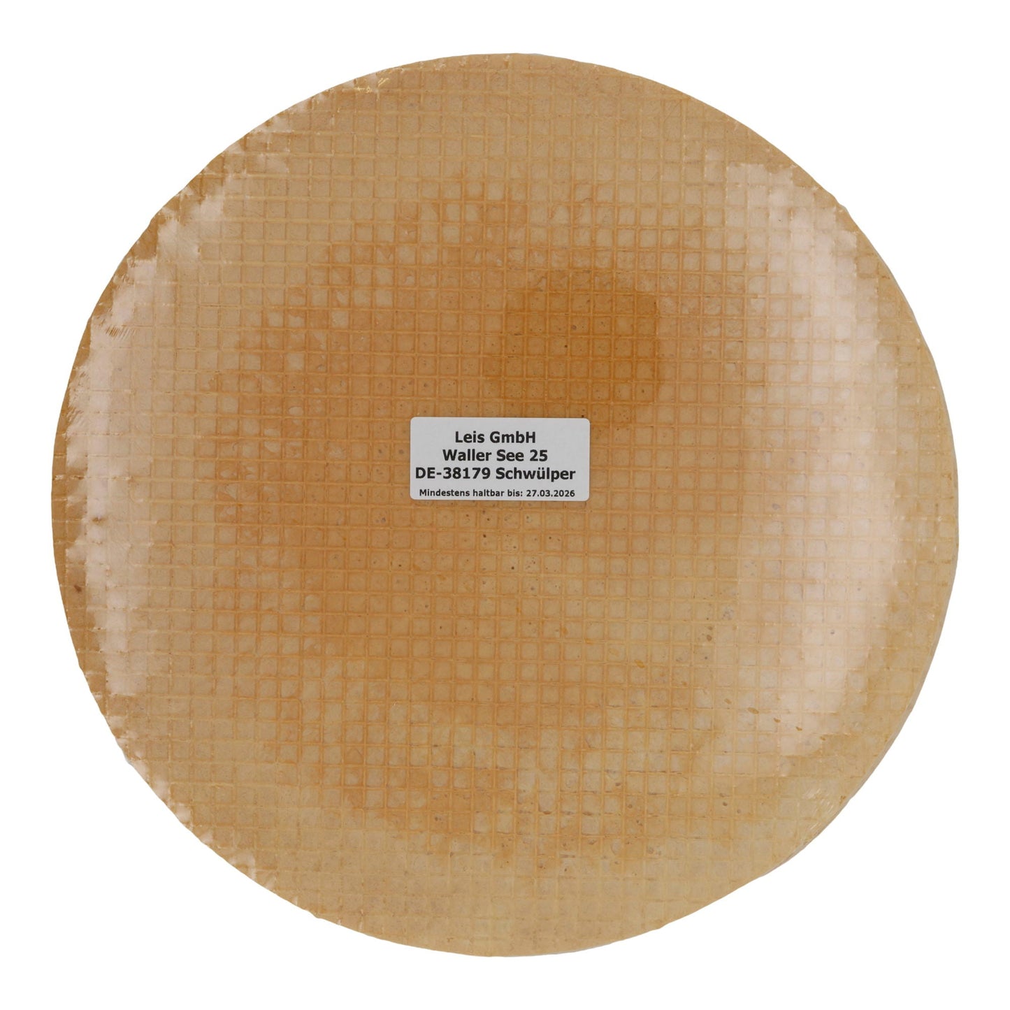 Franzeluta | Waffelblätter „Mix“ mit Kakao | bunt | rund | 120 g