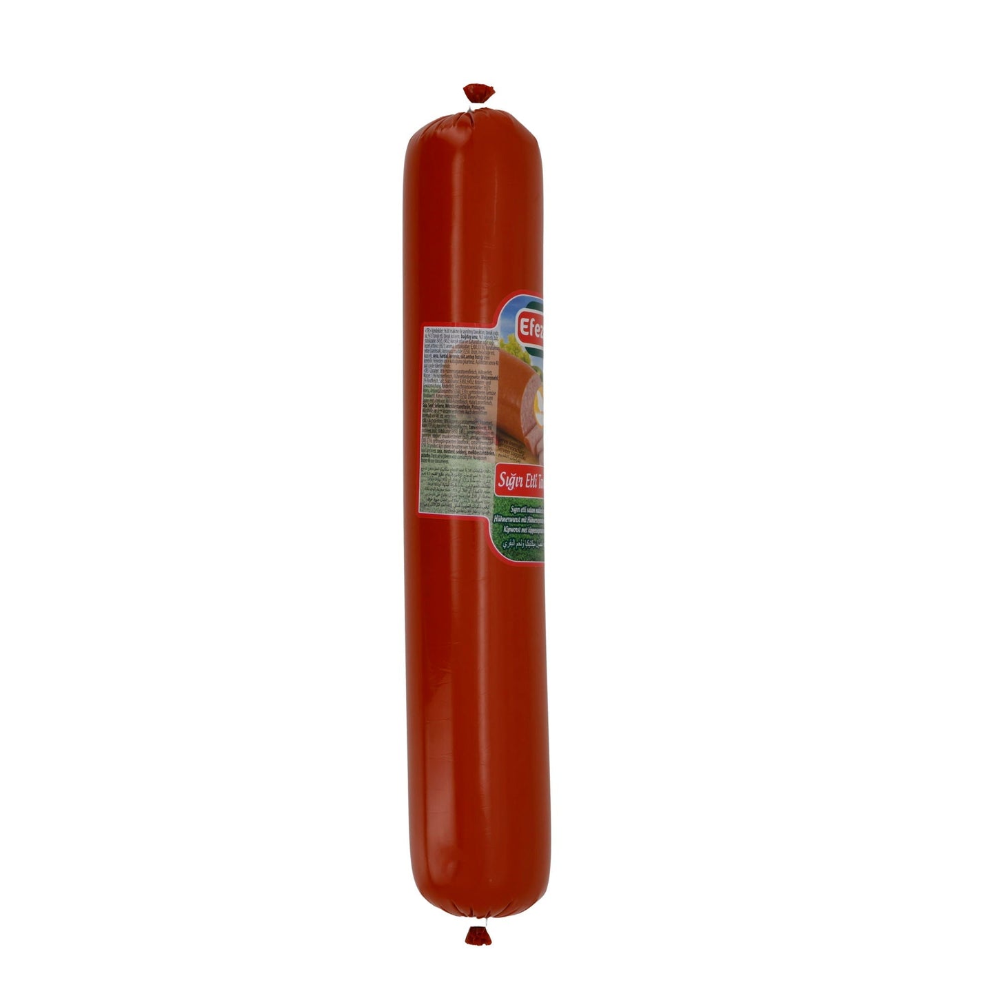 Geflügelsalami Efezade Sığır Etli Tavuk Salam | Salam | Halal, aus Rind- und Hähnchenfleisch | 800 g Rolle EFEZADE