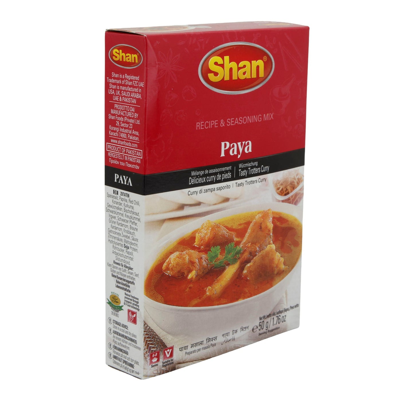 Kruidmengsel Shan | Paya | Voor Trotter-Curry | 50 g