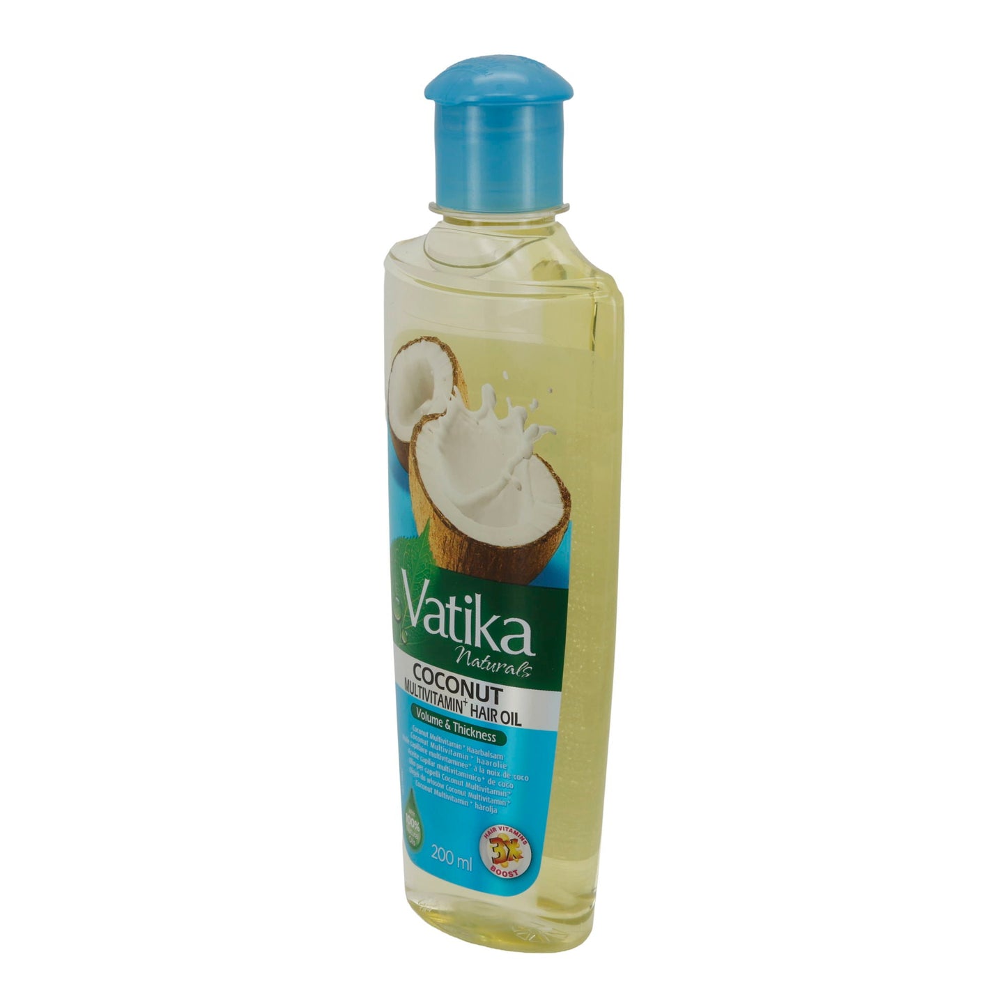 Olio per capelli Vatika Naturals Olio di Cocco | Idratazione intensiva | 200 ml