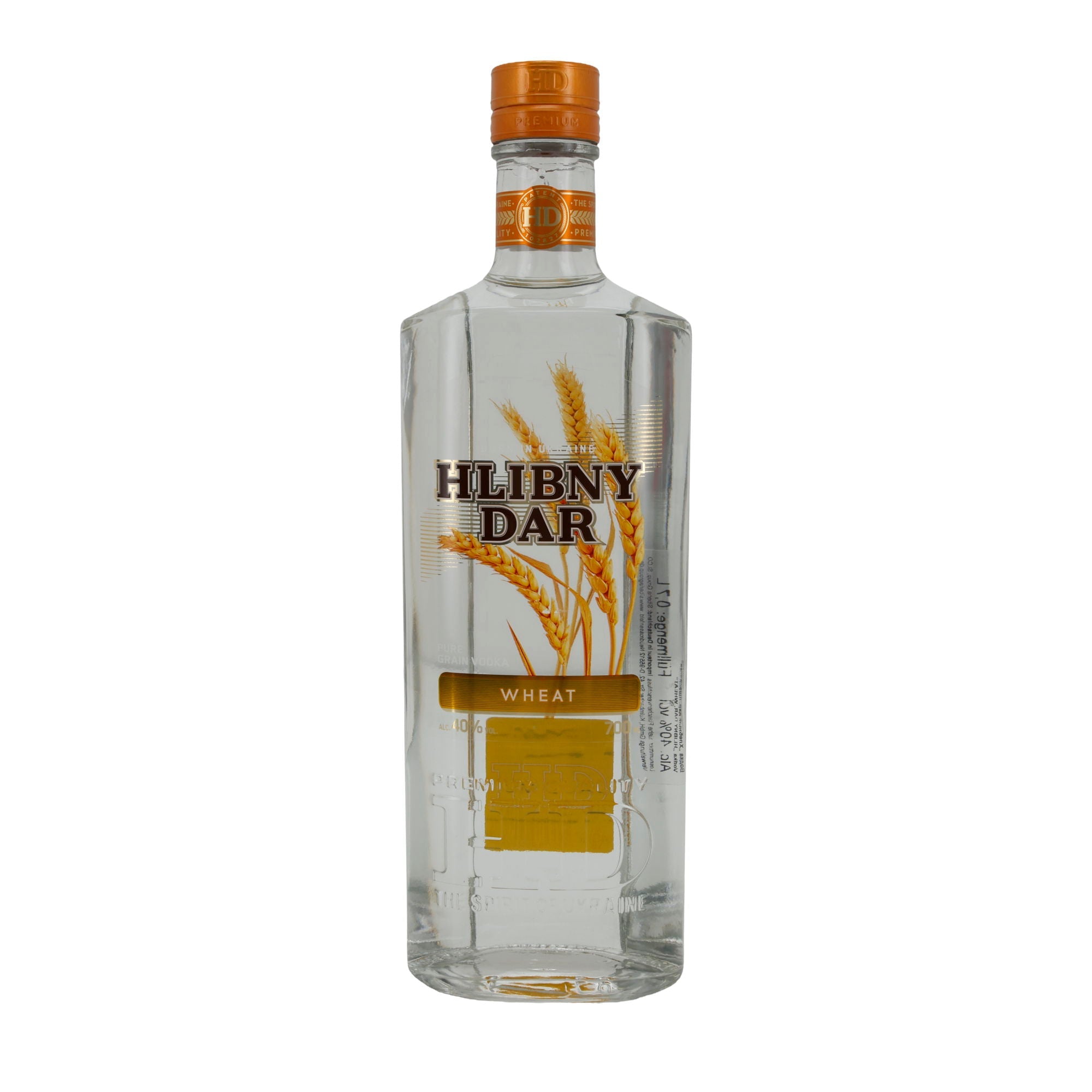 Hlibny Dar | Wodka Wheat | Premium Weizenvodka | 40 % vol | 0,7 l - Taste Your World