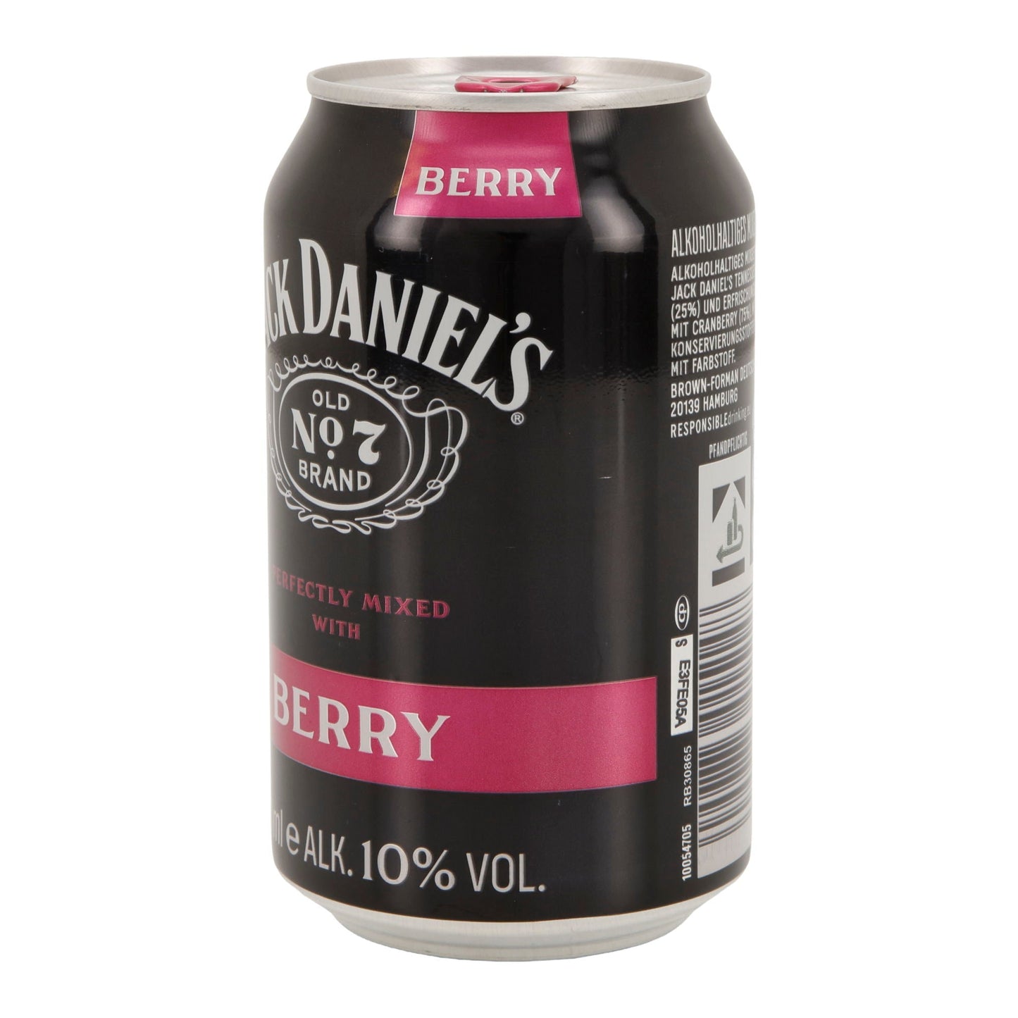 Jack Daniel’s | Whiskey & Berry | Longdrink mit Cranberry | 10 % vol | 330 ml Dose Jack Daniel`s