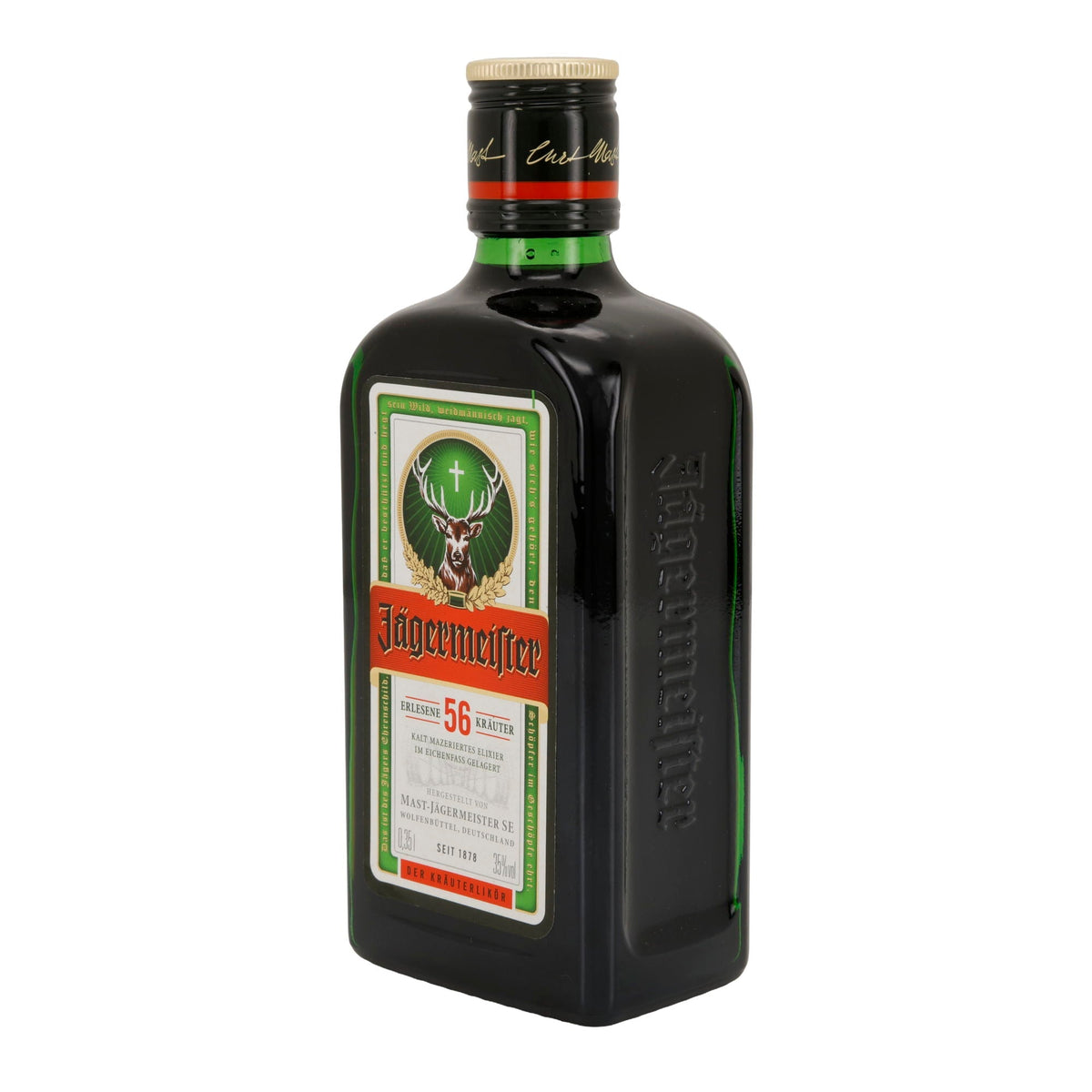 Jägermeister | Kräuterlikör | 56 Kräuter | 35 % vol | 350 ml Jägermeister