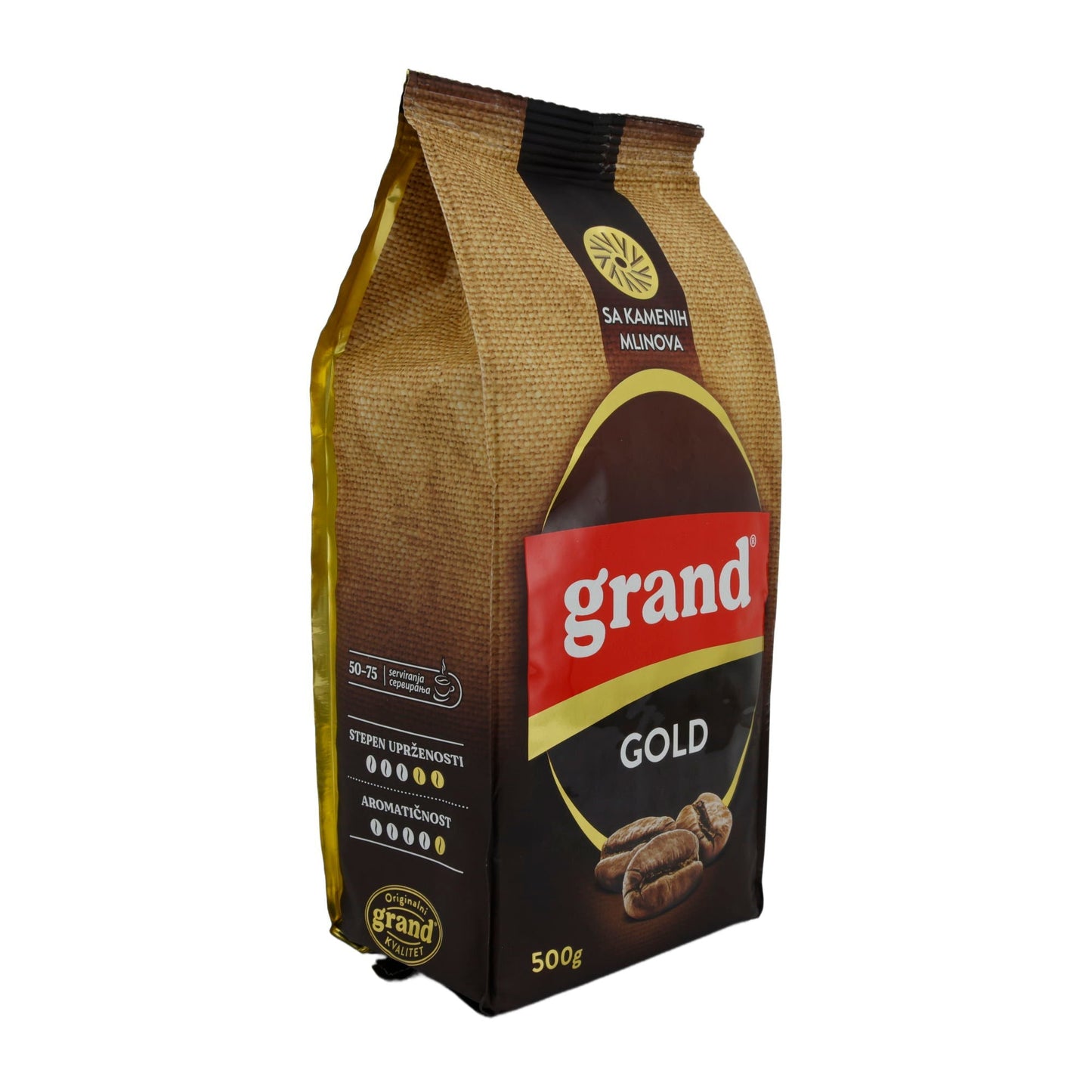 Kaffee Grand Gold | Kaffee | Gemahlen, intensiv | 500g GRAND