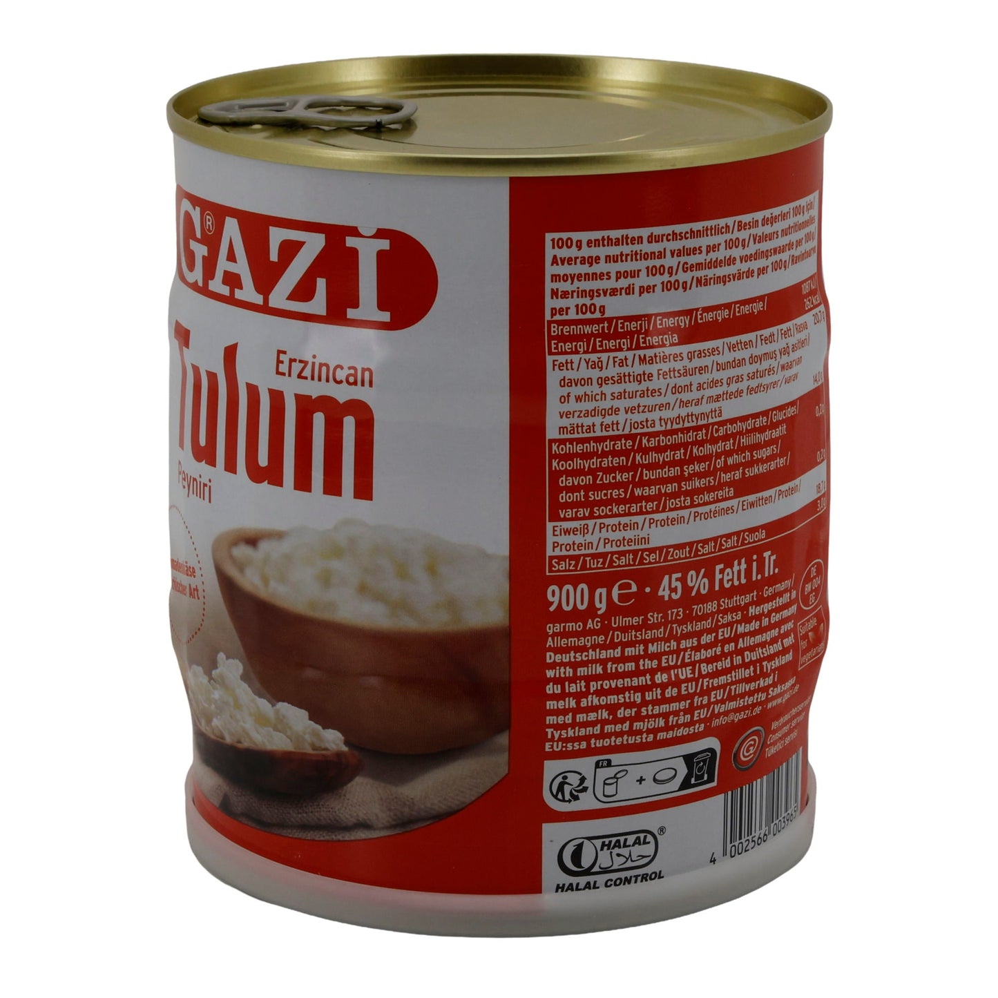 Käse Gazi Erzincan Tulum Peyniri | Traditionell | Türkischer Nomadenkäse in Salzlake | 900 g