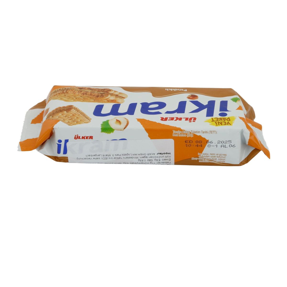 Kekse Ülker Ikram | Doppelkeks | mit Haselnusscreme | 84 g UELKER