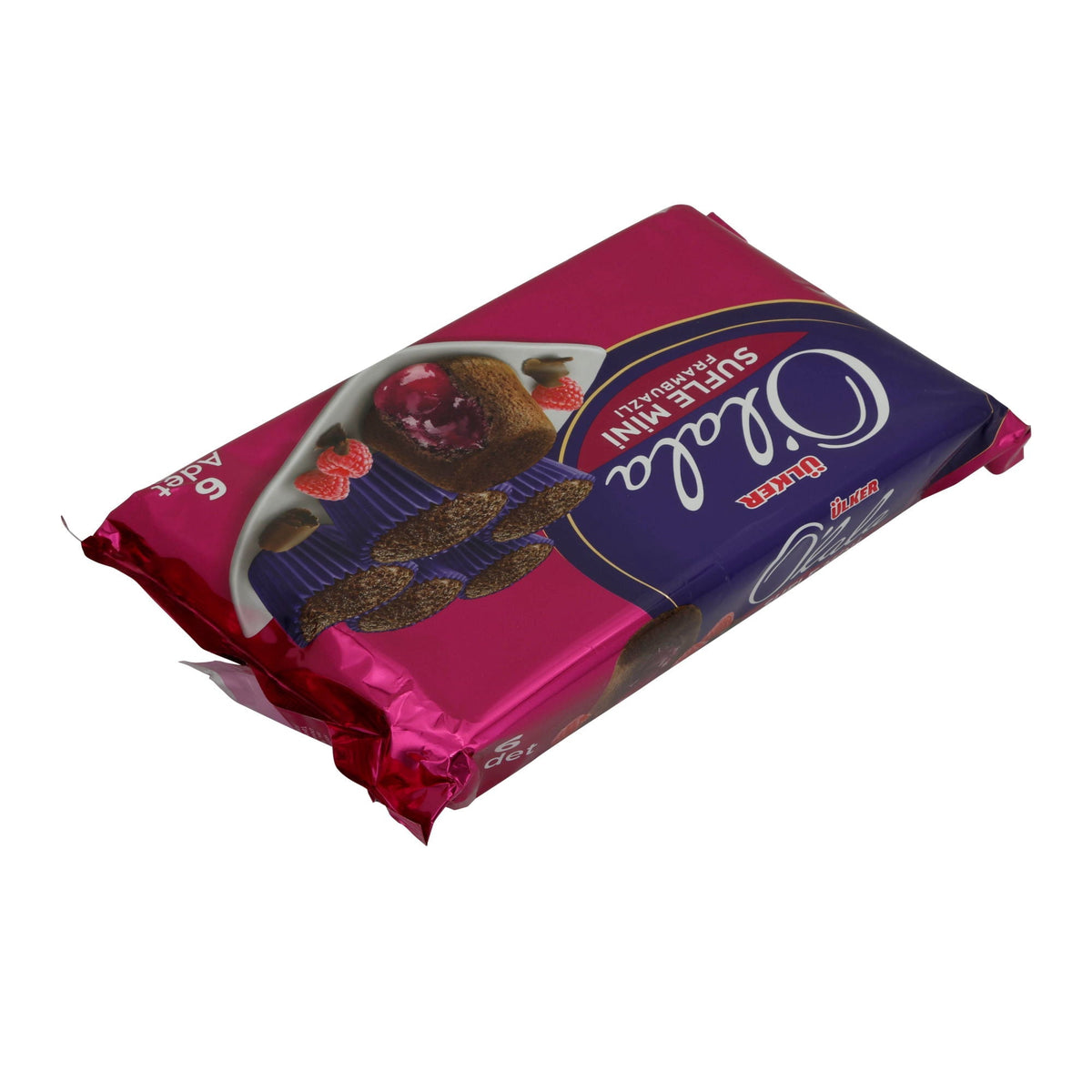 Kekse Ülker | Kekse | Olala Sufle Mini Himbeere | 162 g (6 Stück) UELKER