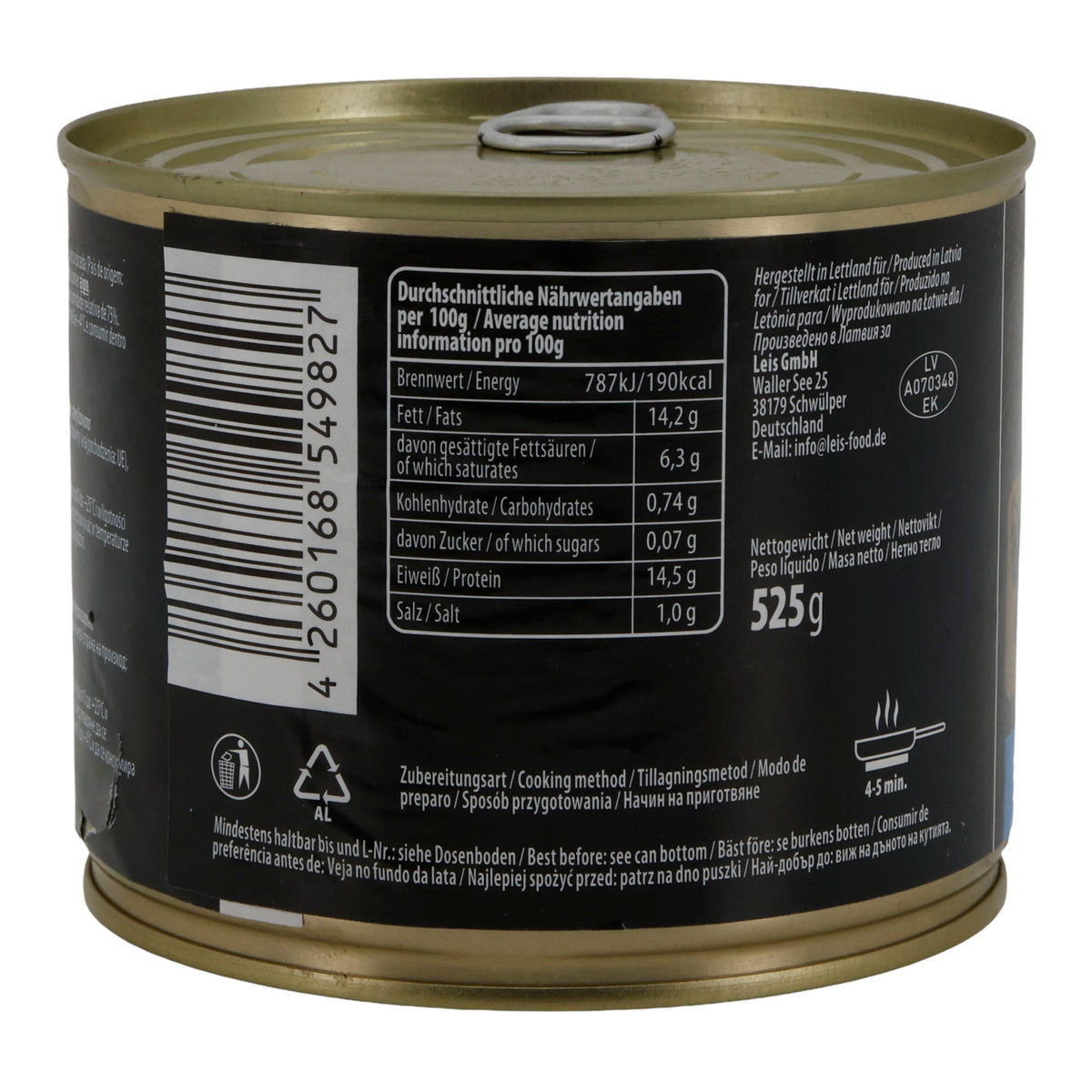Leis Eingelegtes Schweinefleisch | 85 % Fleischanteil | 525 g LEIS