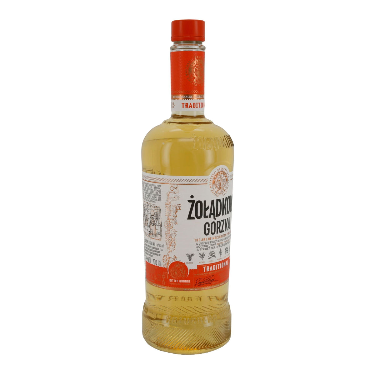 Likör Żołądkowa Gorzka | Traditional | Kräuterlikör | 34 % vol | 700 ml PL