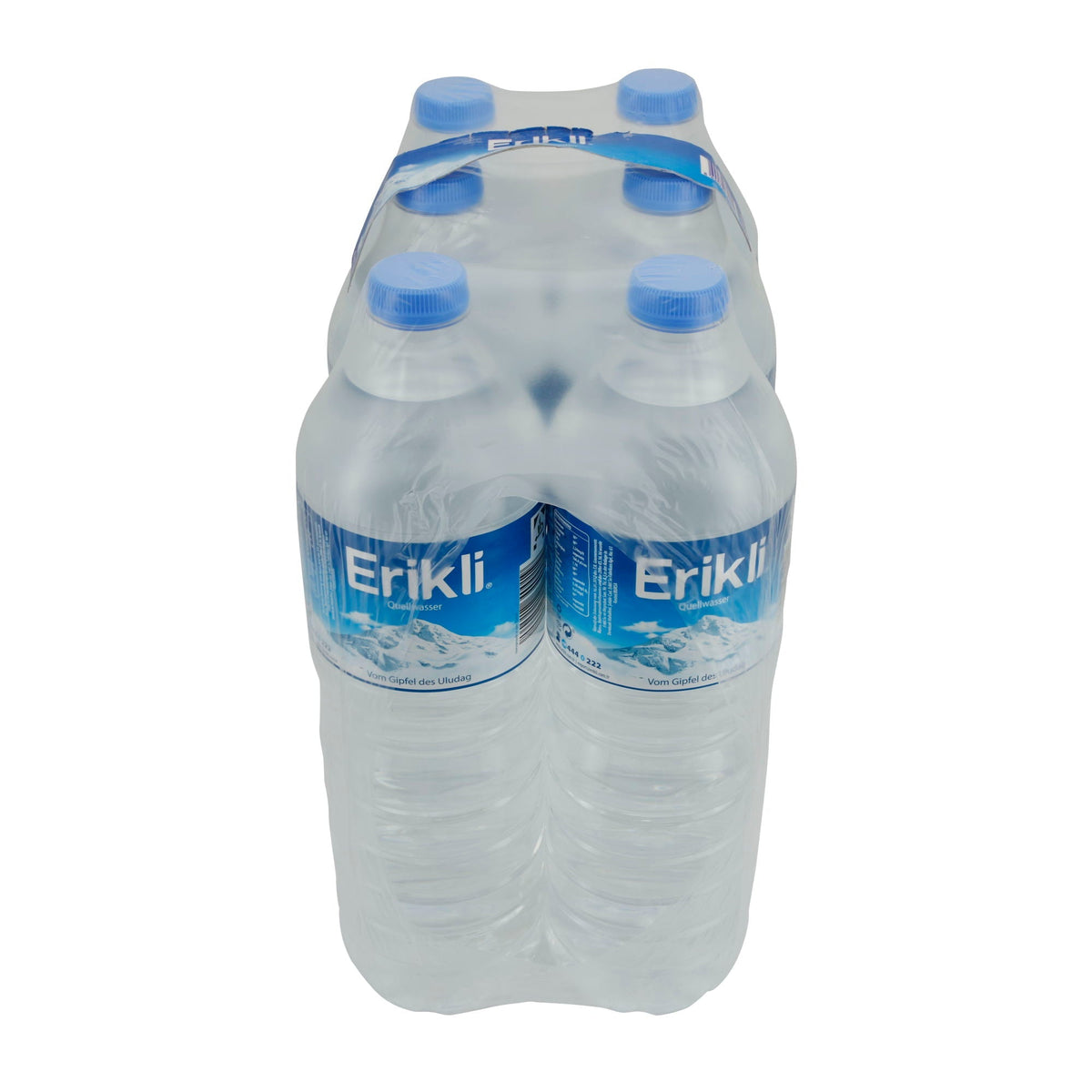 Mineralwasser Erikli | Quellwasser | Natürlich, aus Uludağ Gipfeln | 6 x 1,5 L ERIKLI