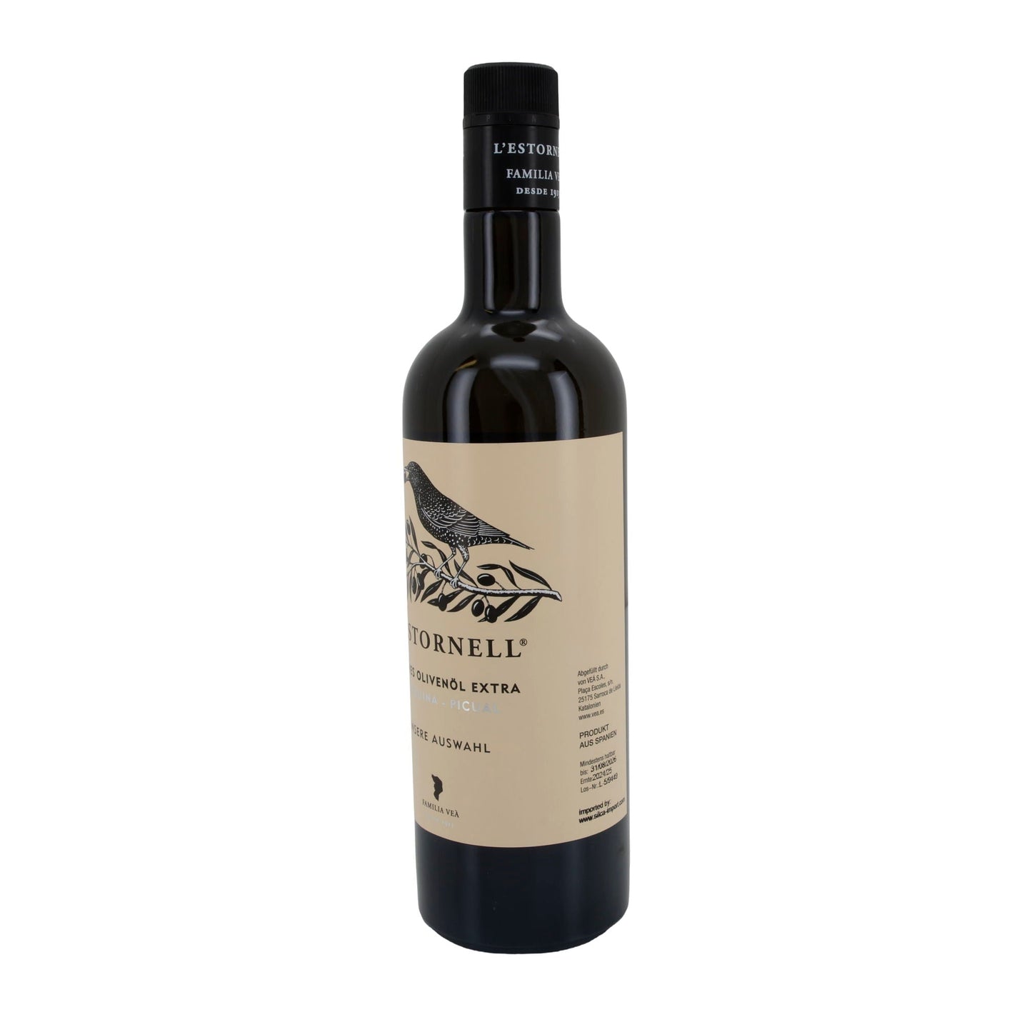 Natives Olivenöl Extra | L’Estornell | Arbequina & Picual | 250 ml Silca