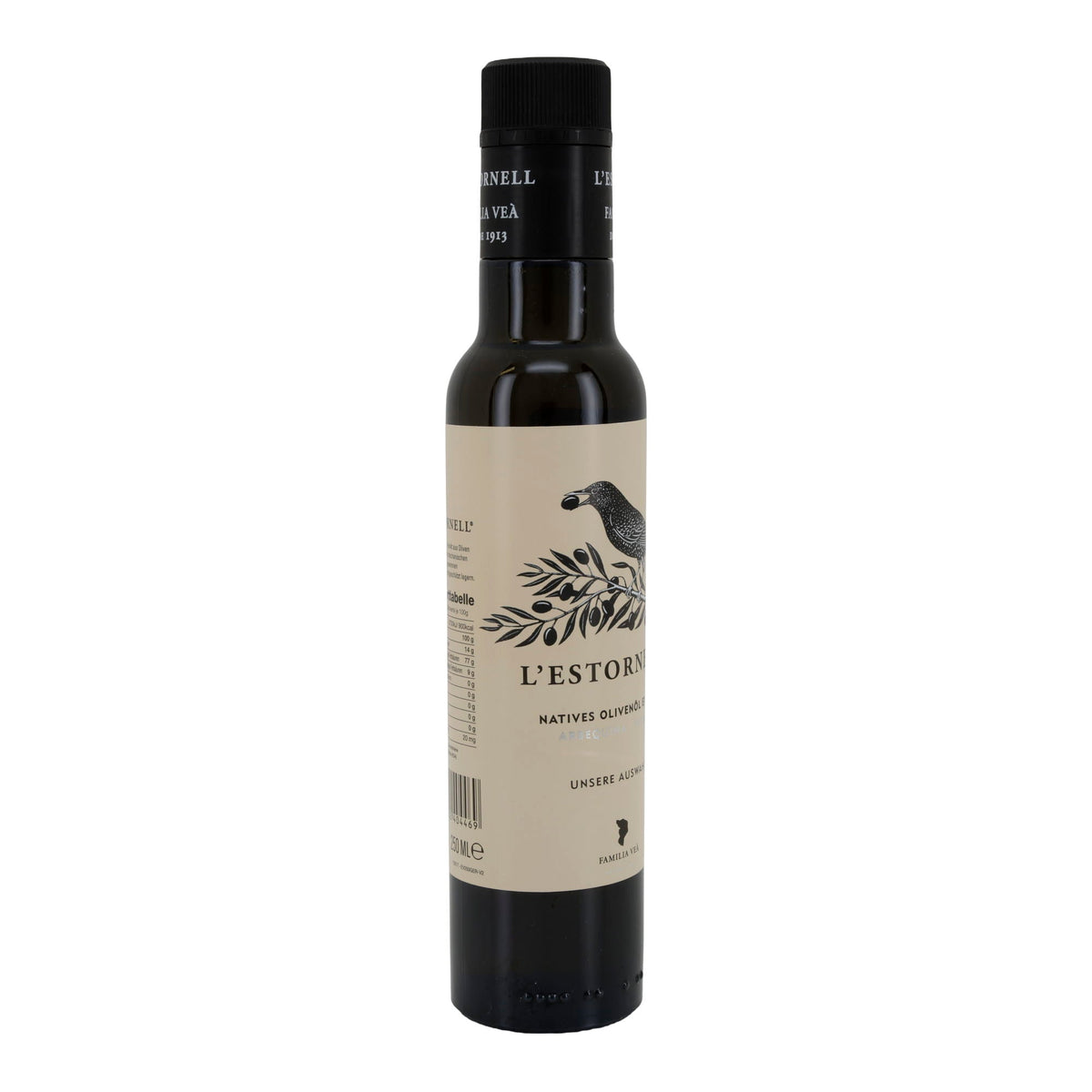 Natives Olivenöl Extra | L’Estornell | Arbequina & Picual | 250 ml Silca