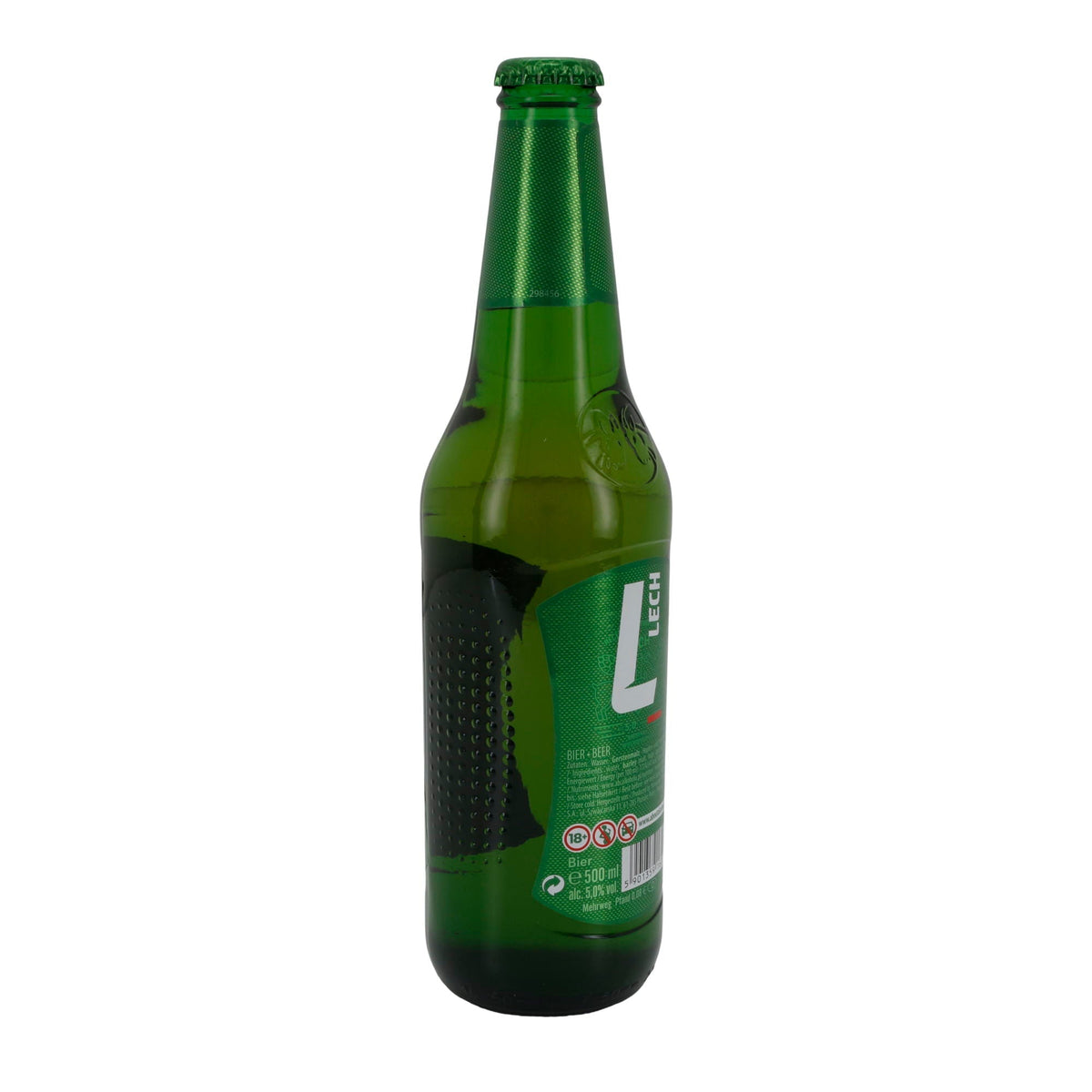 Polnisches Lagerbier Lech Premium | Bier | 500 ml Flasche Lech
