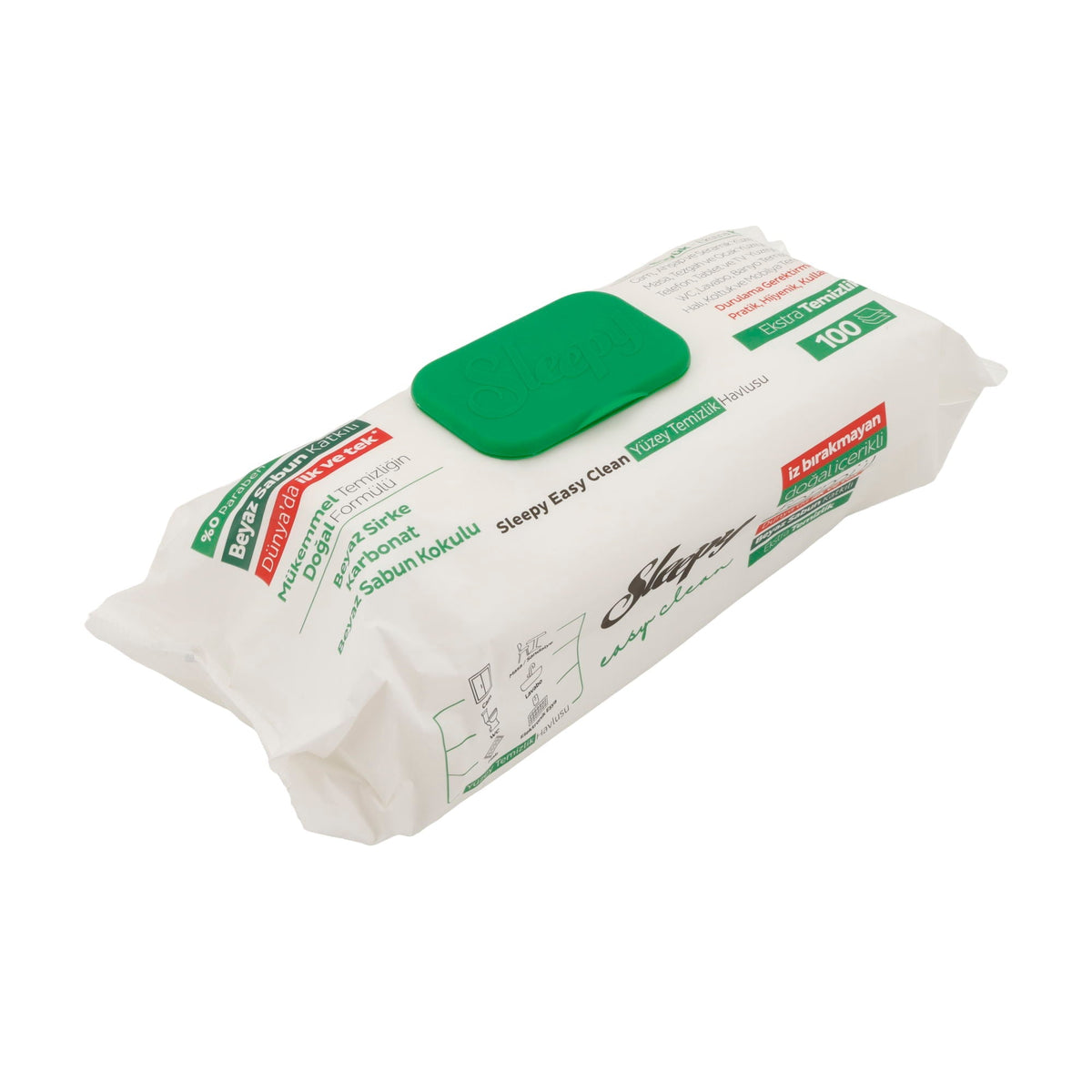 Reinigungstücher Sleepy Easy Clean | Feuchttücher für Oberflächen | 100 Stück SLEEPY