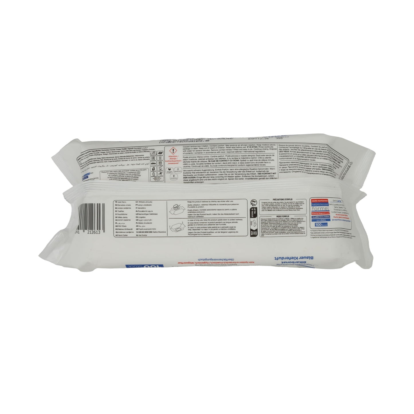 Reinigingsdoekjes Sleepy Easy Clean | Oppervlakken | Met azijn & blauwe dennengeur | 100 stuks