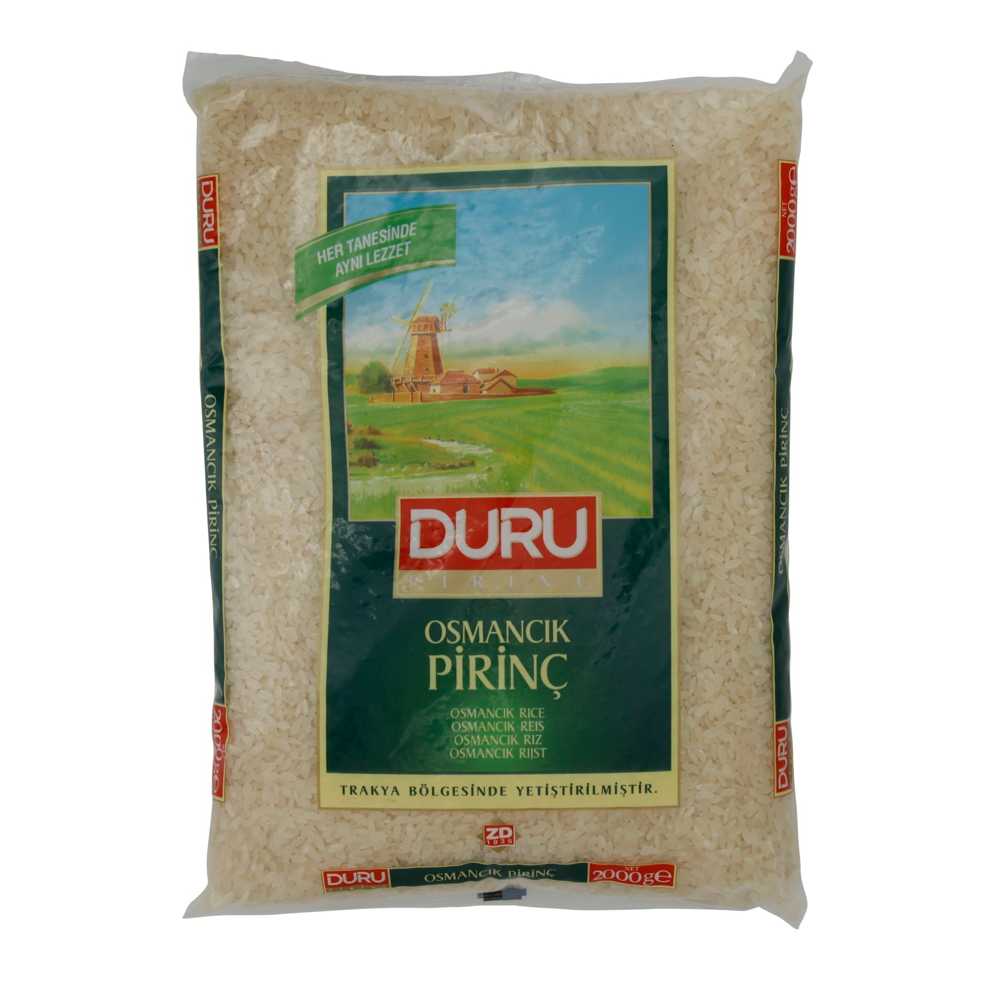 Reis Duru | Osmancık Rice | Aromatisch aus der Trakya - Region | 2000 g - Taste Your World