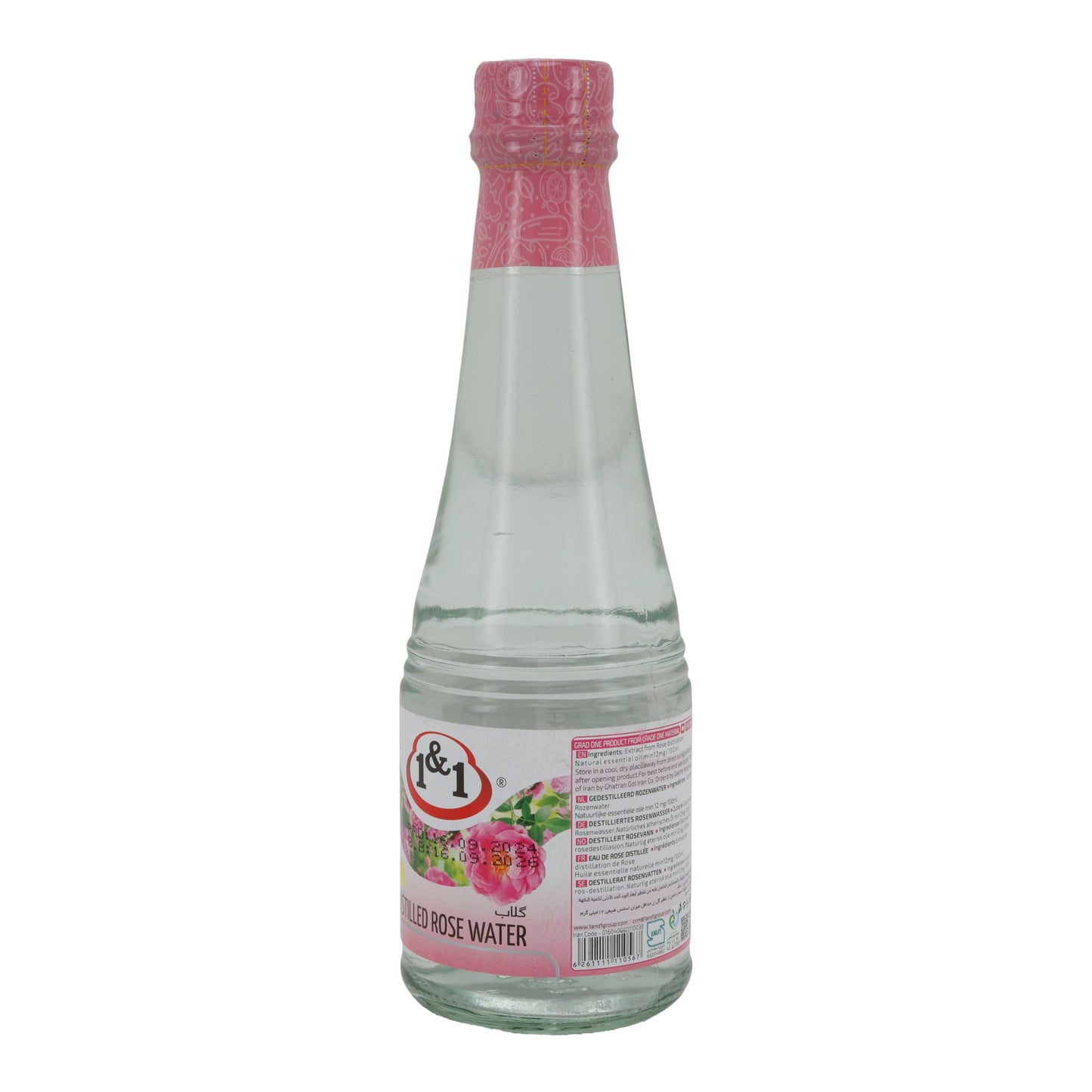 Rose Water 330ml. 1x24