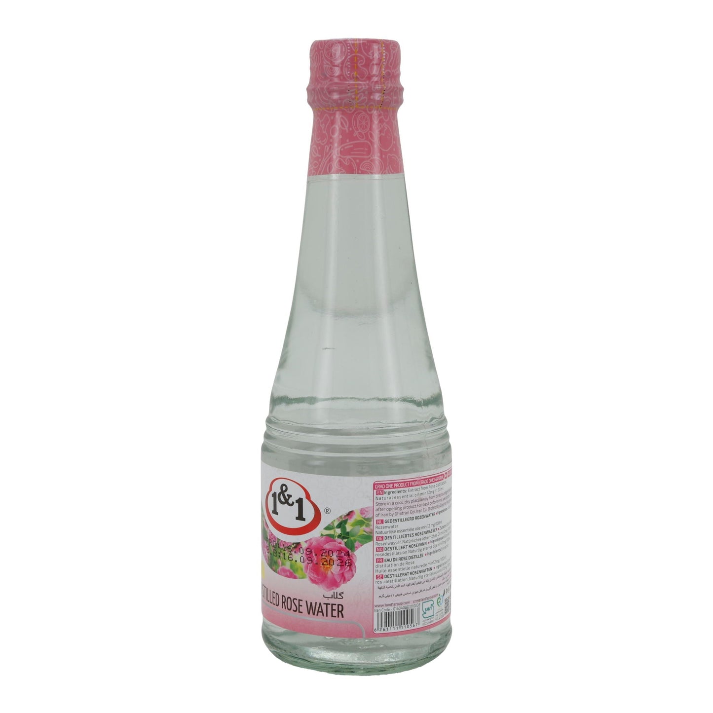 Rosenwasser 1&1 | Destilliert | Für Küche & Kosmetik | 320 ml Espido