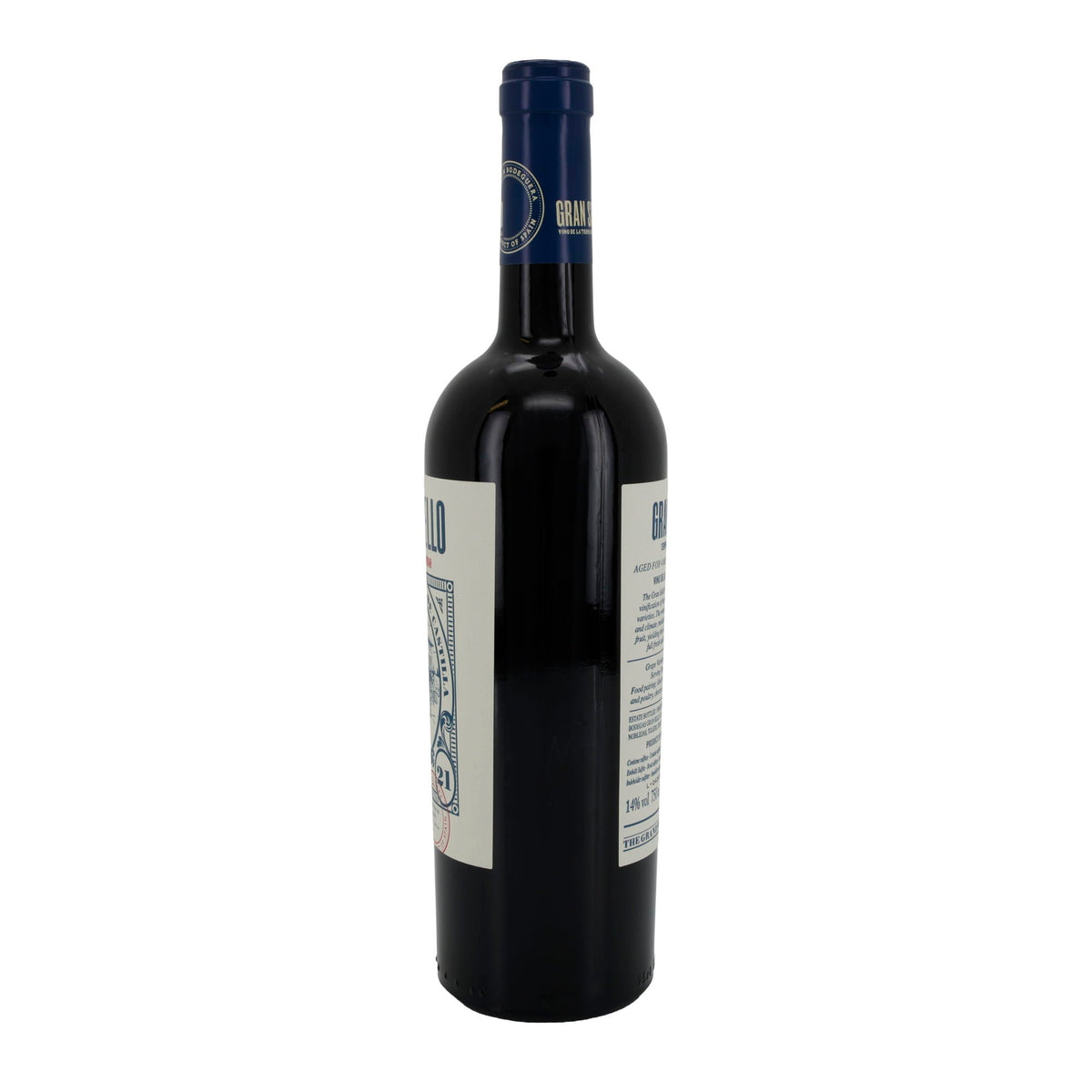 Rotwein Gran Sello | Tempranillo Syrah | 4 Monate Barrique | 750 ml Silca