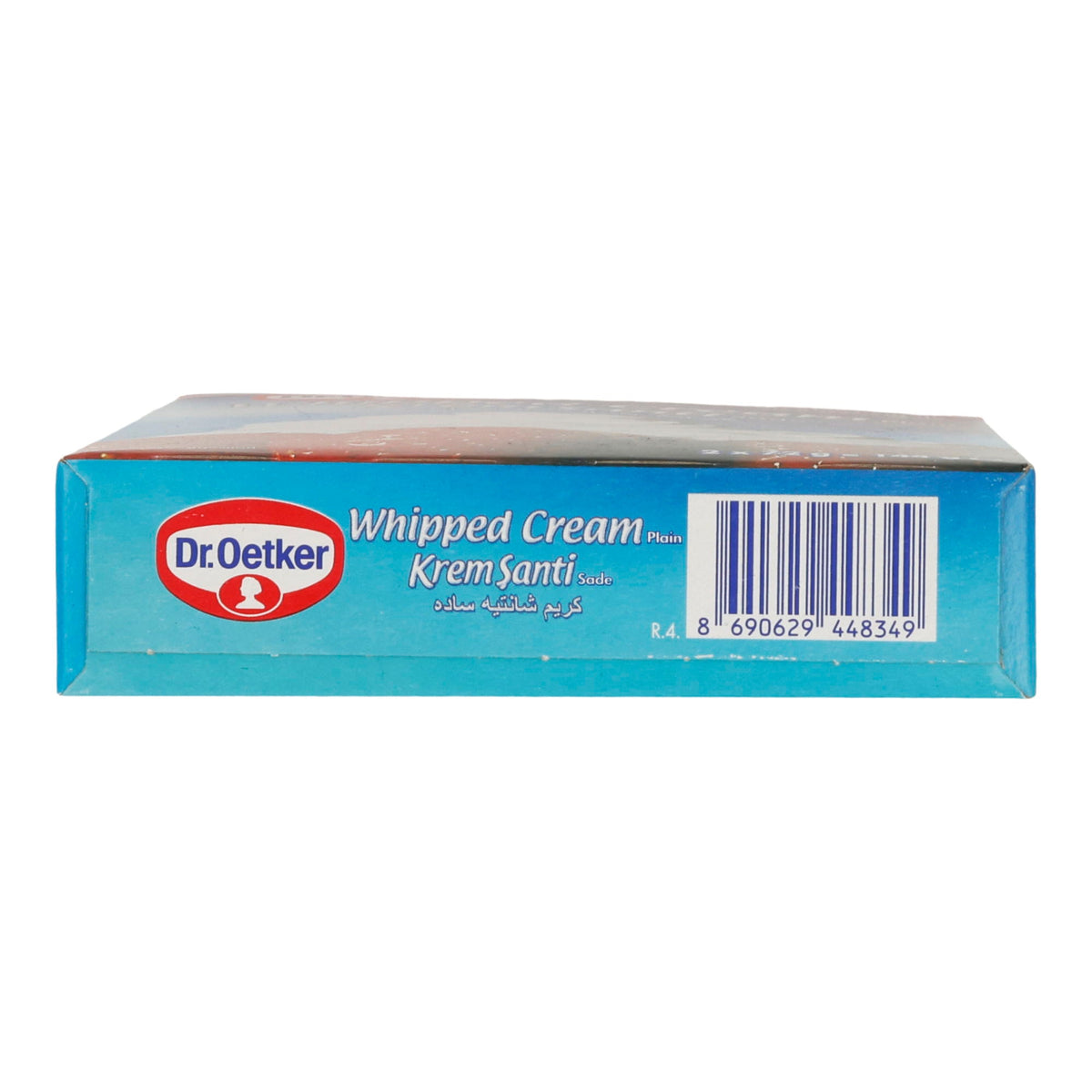 Sahne Dr. Oetker | Whipped Cream Plain (Krem Şanti) | vielseitige Sahne für Desserts und Kuchen | 2 x 72 g - Taste Your World