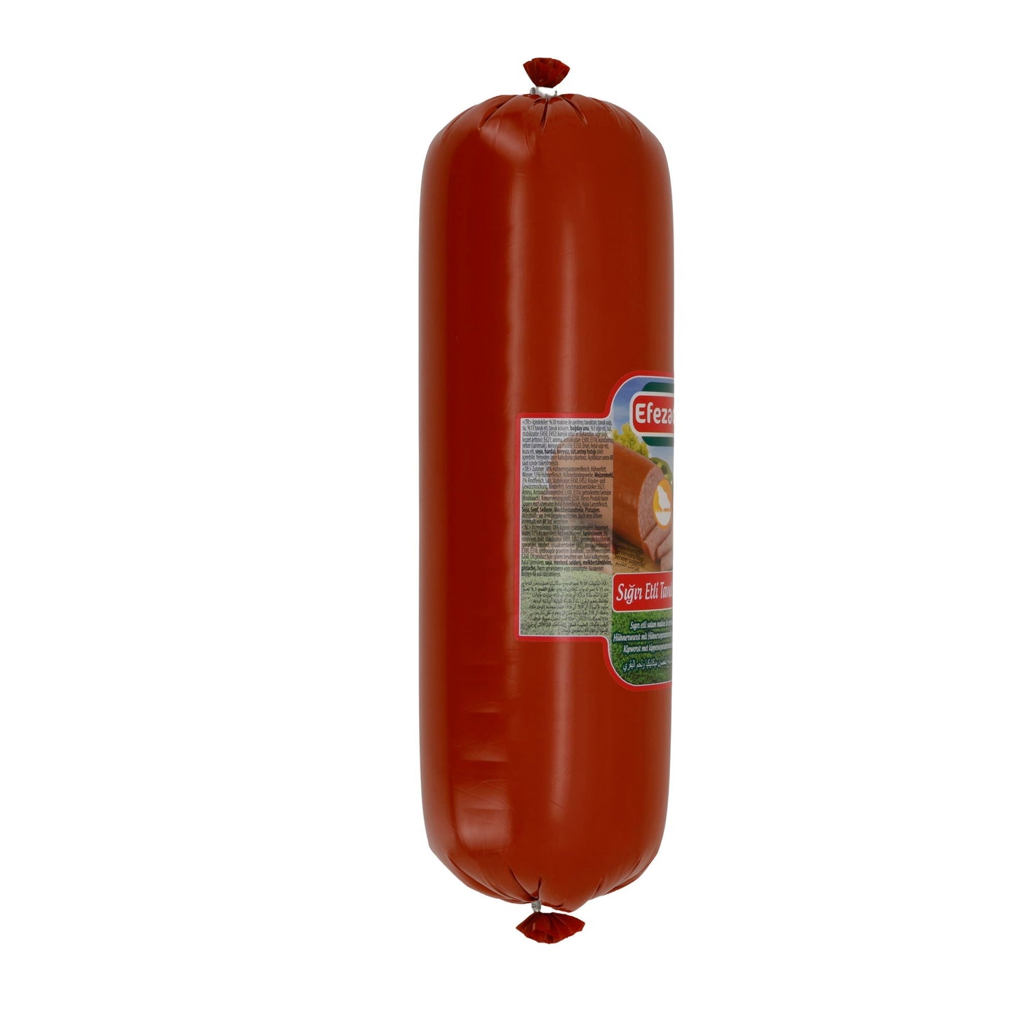 Salam Efezade Sığır Etli Tavuk Salam | Halal | Rind- und Hähnchensalami | 1600 g Rolle EFEZADE