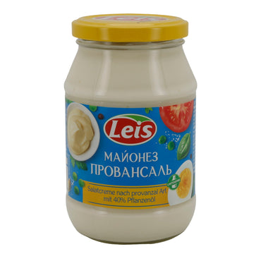 Salatcreme | Leis Provanzal Art | 420 ml | 40 % Rapsöl | laktosefrei LEIS