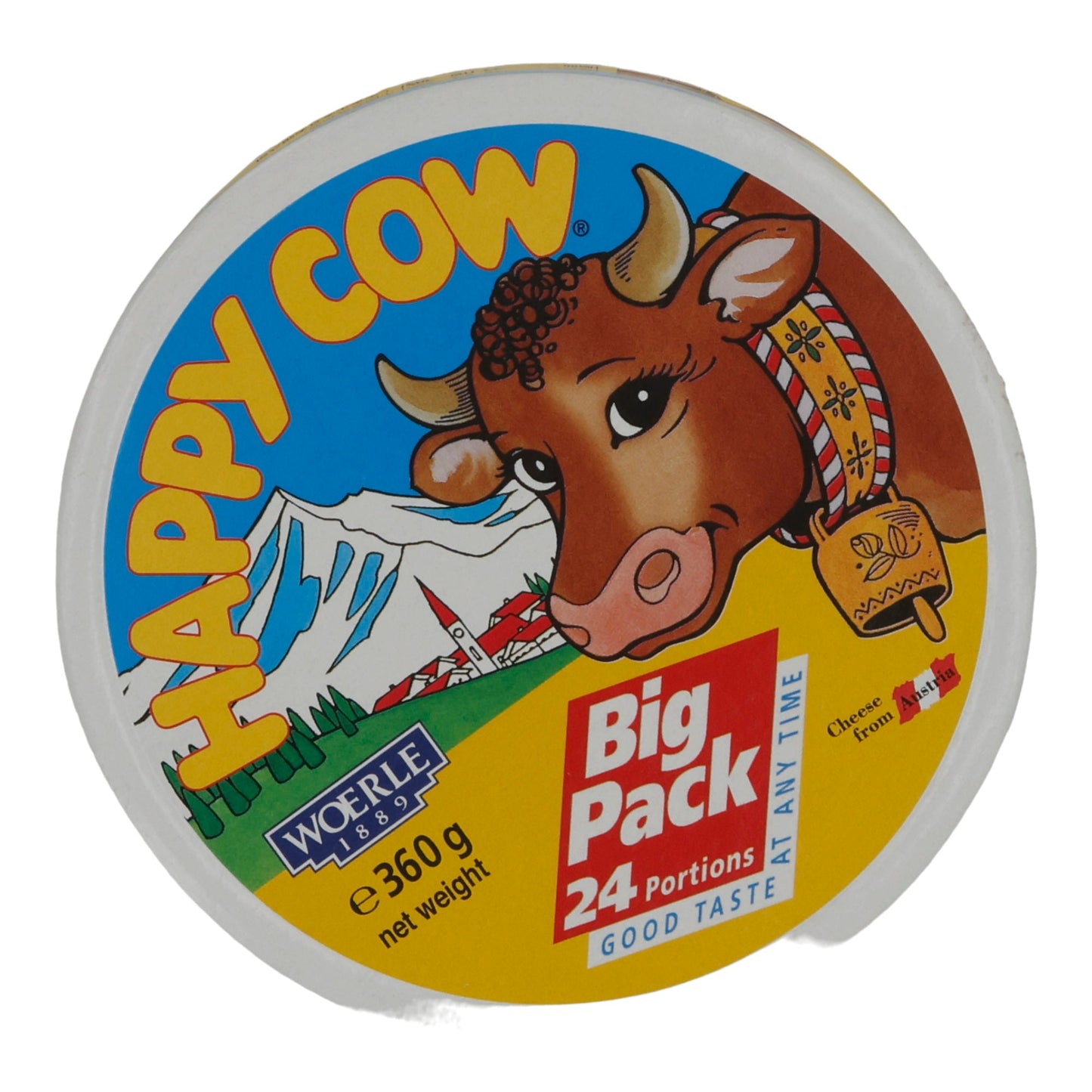 Schmelzkäse Happy Cow | Cremig | 24 Portionen | 360 g HAPPY COW