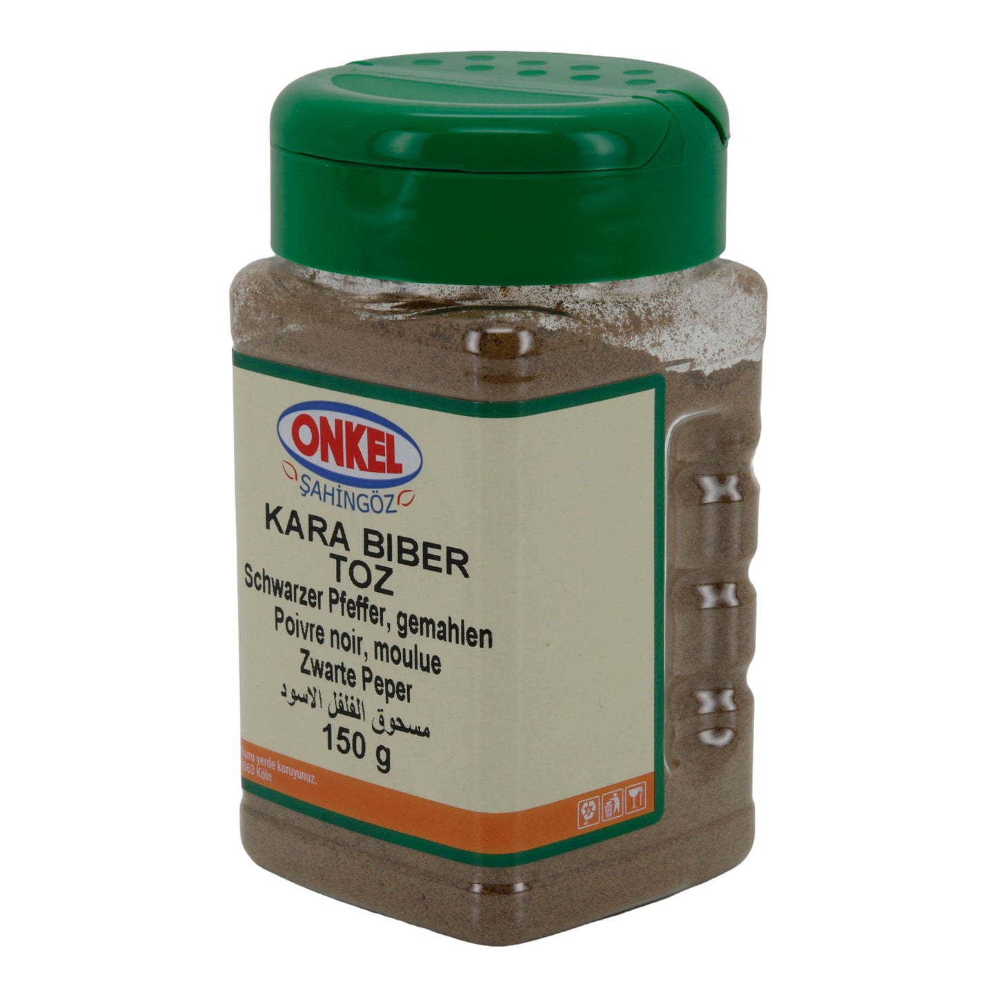 Schwarzer Pfeffer gemahlen Onkel Kara Biber Toz | Gewürz | 150 g