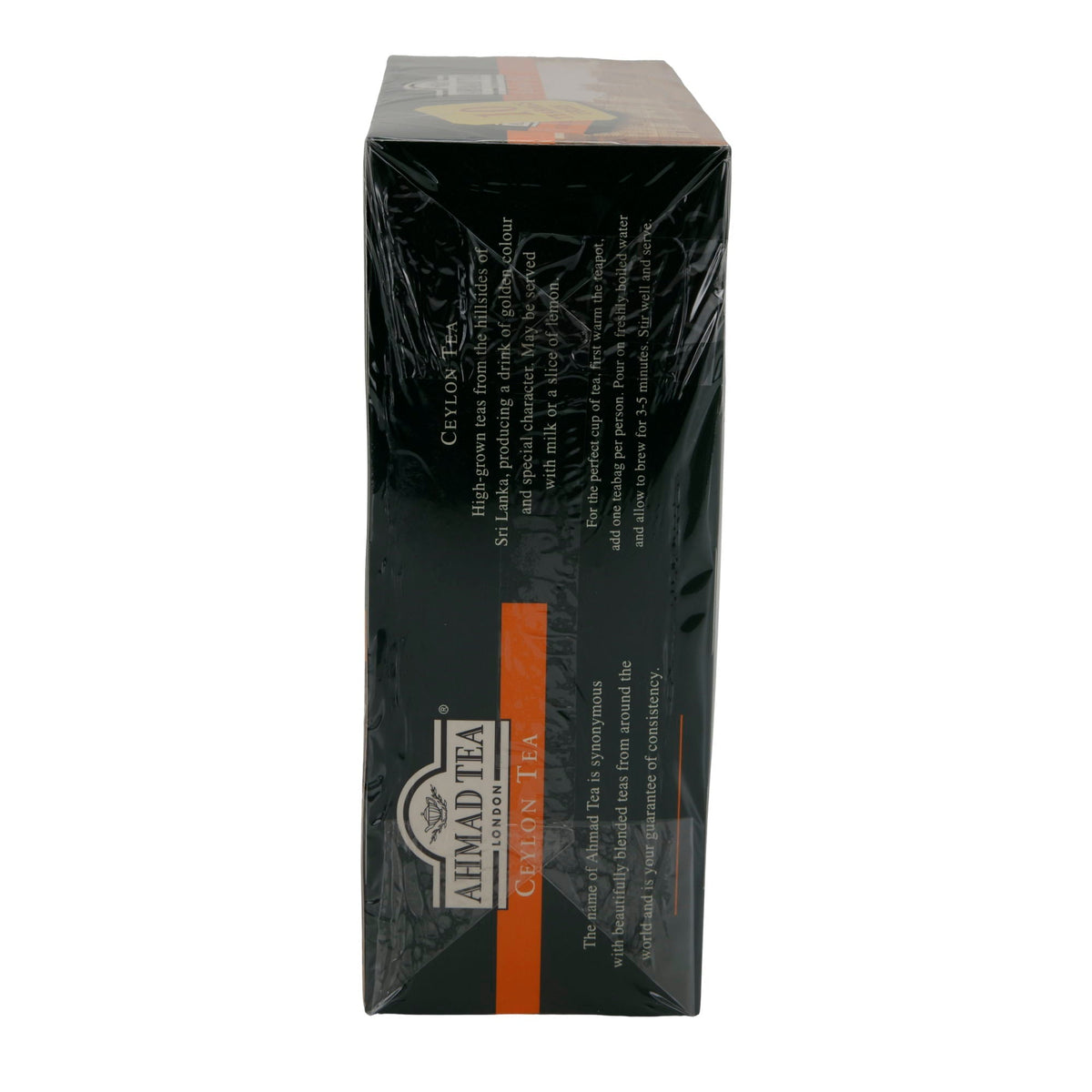 Schwarztee Ahmad Tea | Ceylon Tea | 110 Teebeutel inkl. 10 gratis | Kräftiger Tee aus Sri Lanka | 220g AHMAD TEA