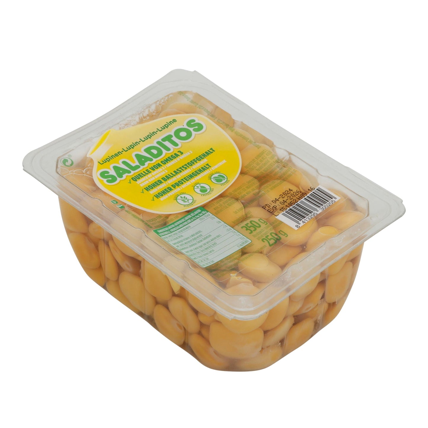 Snack Saladitos Lupinen | proteinreich | Abtropfgewicht 250 g | 350 g SALADITOS