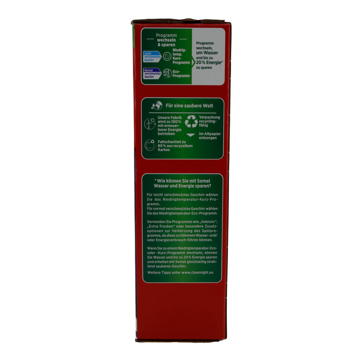 Somat Spülmaschinentabs | All in 1 Extra | 63 Tabs | 1,045 kg SOMAT