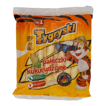 Tygryski | Pałeczki Kukurydziane | Maisstangen glutenfrei | 50 g PL