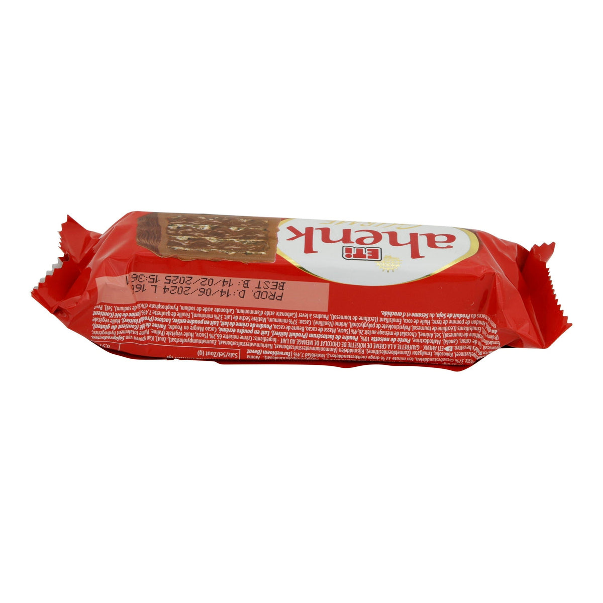 Waffelgebäck Eti Ahenk | Mit Haselnusscreme | Knusprig, schokoladig | 50 g ETI
