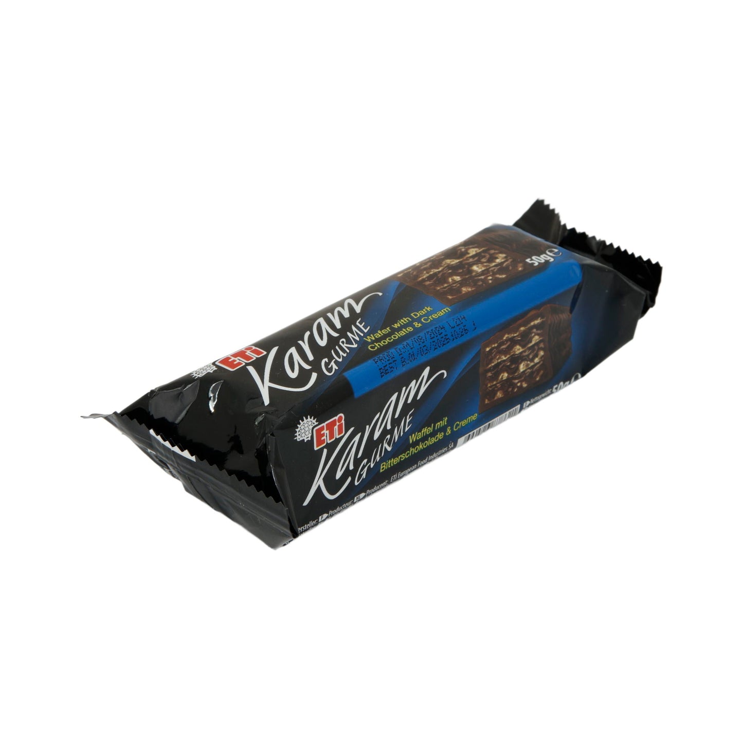 Waffeln Eti Karam Gurme | Gebäck | mit Bitterschokolade & Creme | 50 g