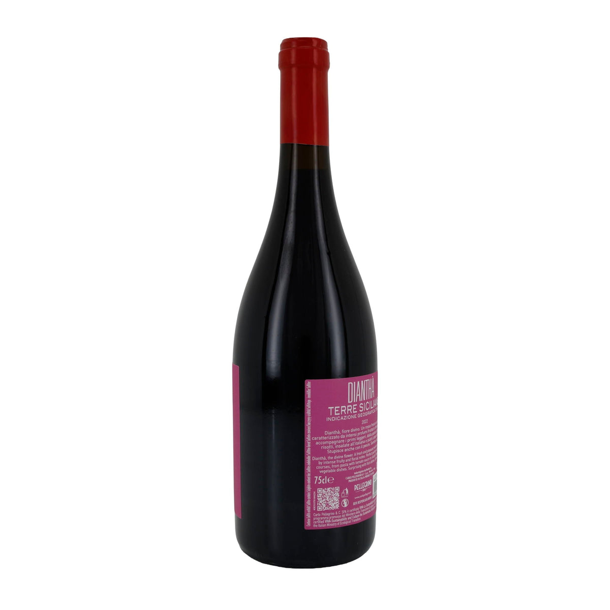 Wein Pellegrino Dianthà | Rosso | Terre Siciliane IGT Jahrgang 2022 | 750 ml Diantha