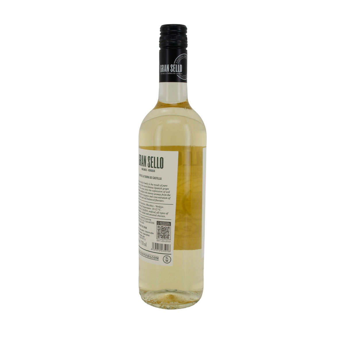 Weißwein Gran Sello | Macabeo Verdejo | Fruchtig & frisch | 750 ml Silca