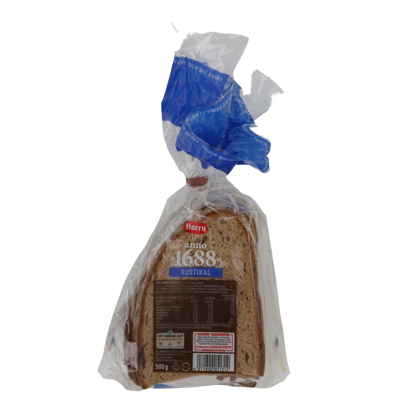 Weizenmischbrot Harry anno 1688 | Rustikal | Würzig, rustikaler Charakter | 500 g HARRY