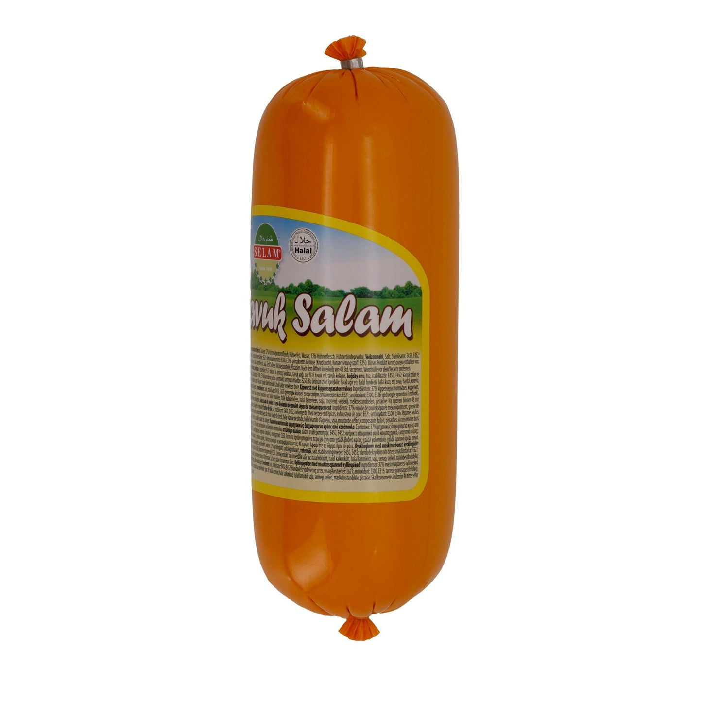 Wurst Selam | Tavuk Wurst | Halal-Hähnchenwurst, Brotzeit & Sandwich | 1400 g SELAM